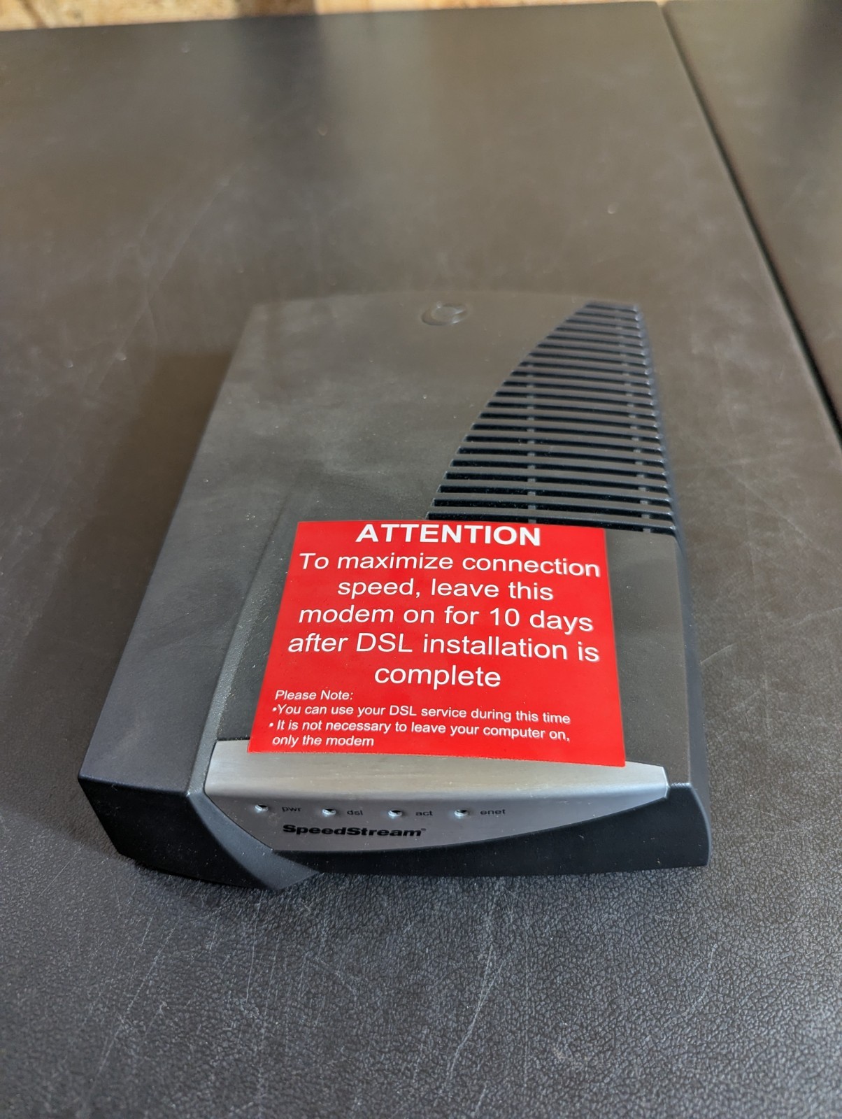 Efficient Networks SpeedStream 5360 REN 0.1B ADSL Modem – Unit Only