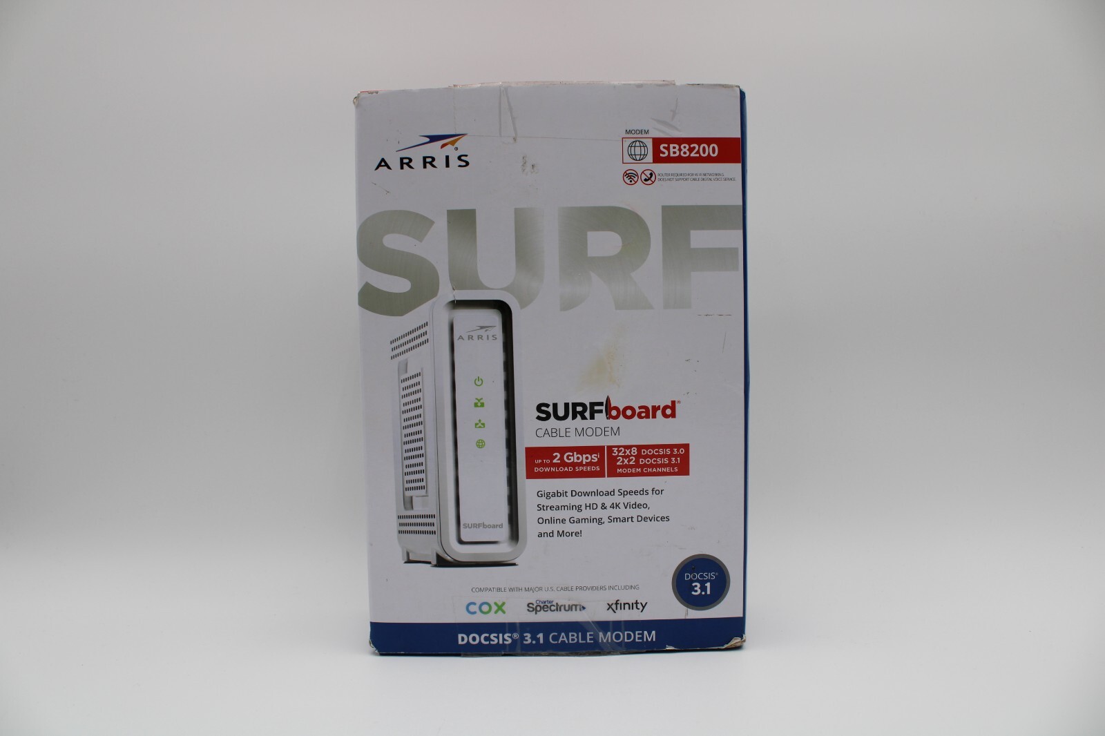 ARRIS (SB8200) – Cable Modem – Fast DOCSIS 3.1 32×8 Gigabit Cable Modem