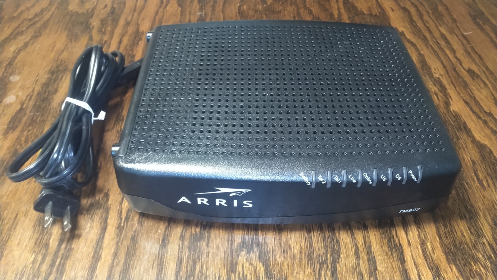 ARRIS Touchstone TM822G DOCSIS 3.0 8×4 Telephony Modem – Black