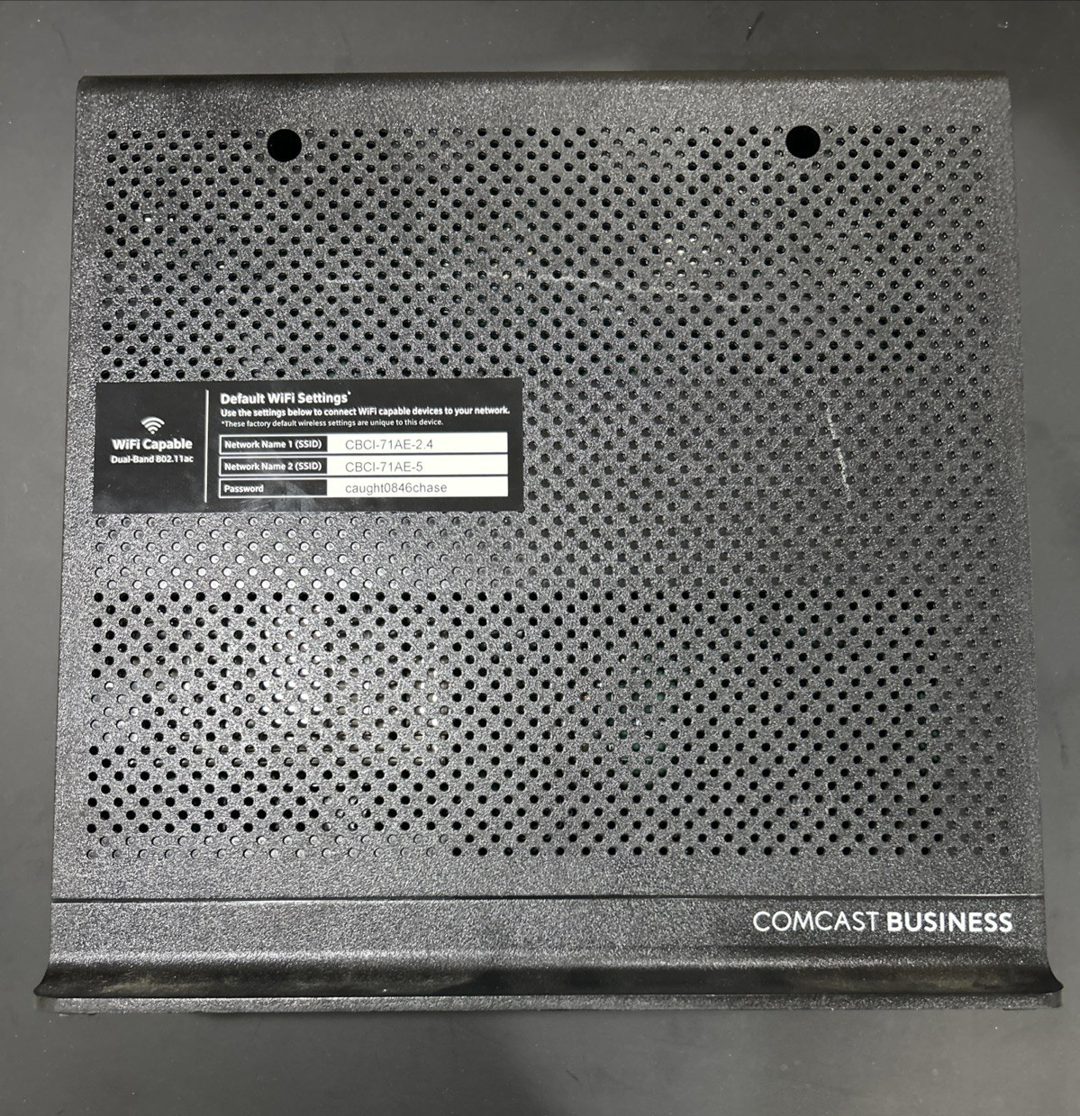 Technicolor DPC3941B Comcast Business Dual Band WiFi Cable Modem Router (2714)