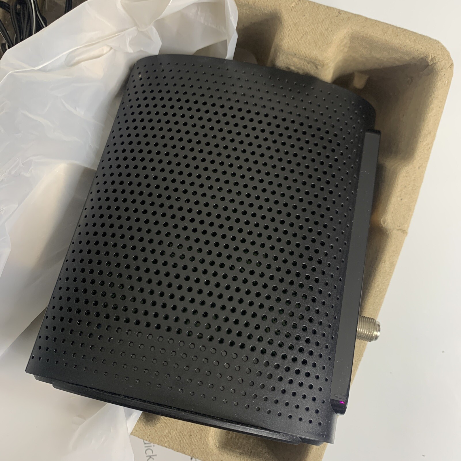 TP-Link TPLink DOCSIS 3.0 Cable Modem Black TC7610 TC-7610 343 Mbps Xfinity Cox