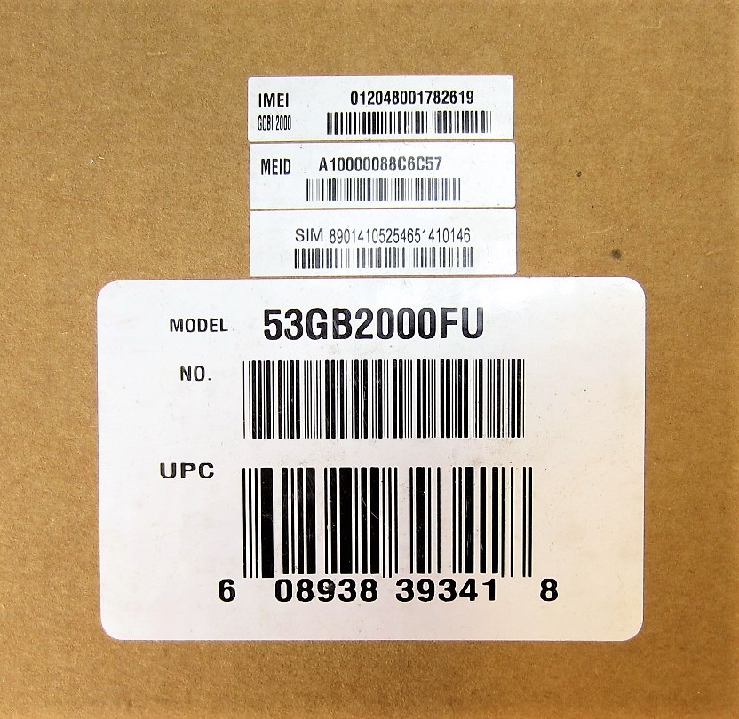 Panasonic 53GB2000FU 3G Wireless Cellular Modem New