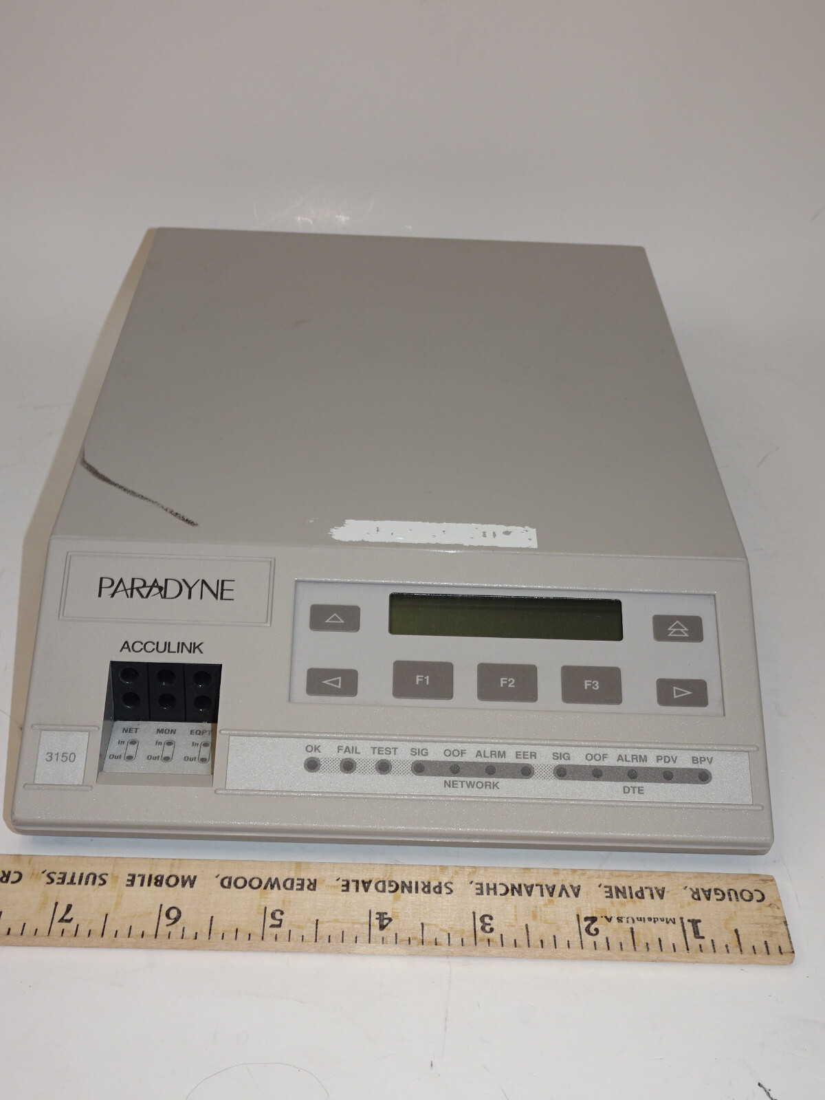 PARADYNE ACCULINK MODEL # 3150-A2-210 GB CSU MODEM *