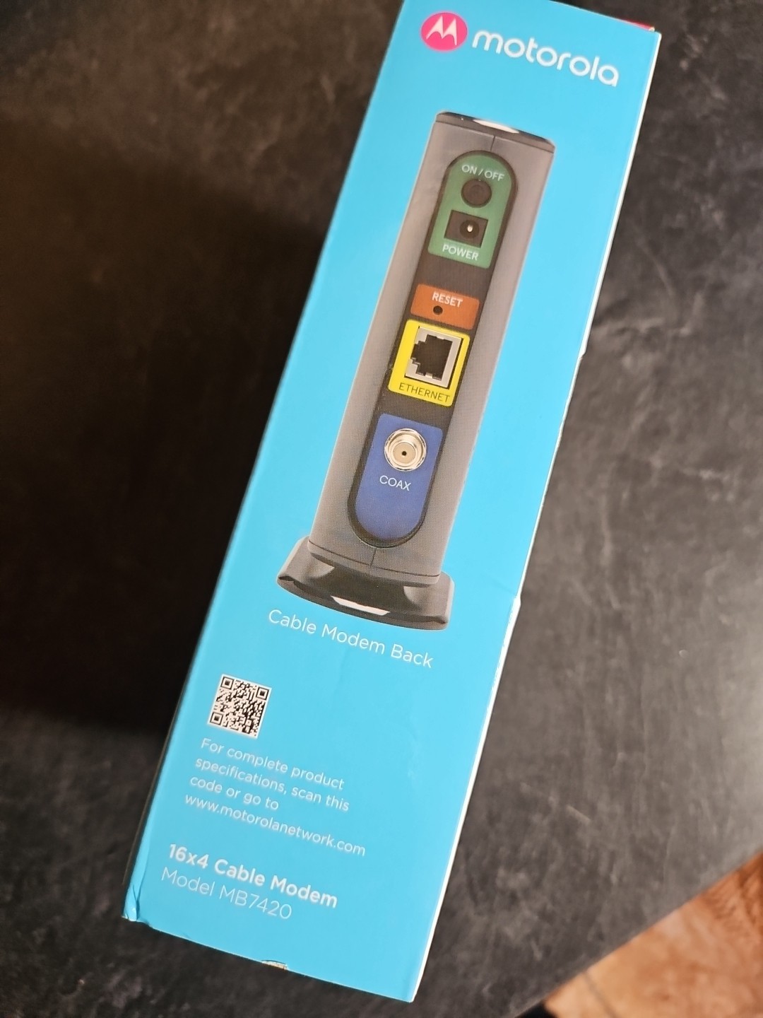 Motorola 16×4 Cable Modem 686 Mbps MB7420-10