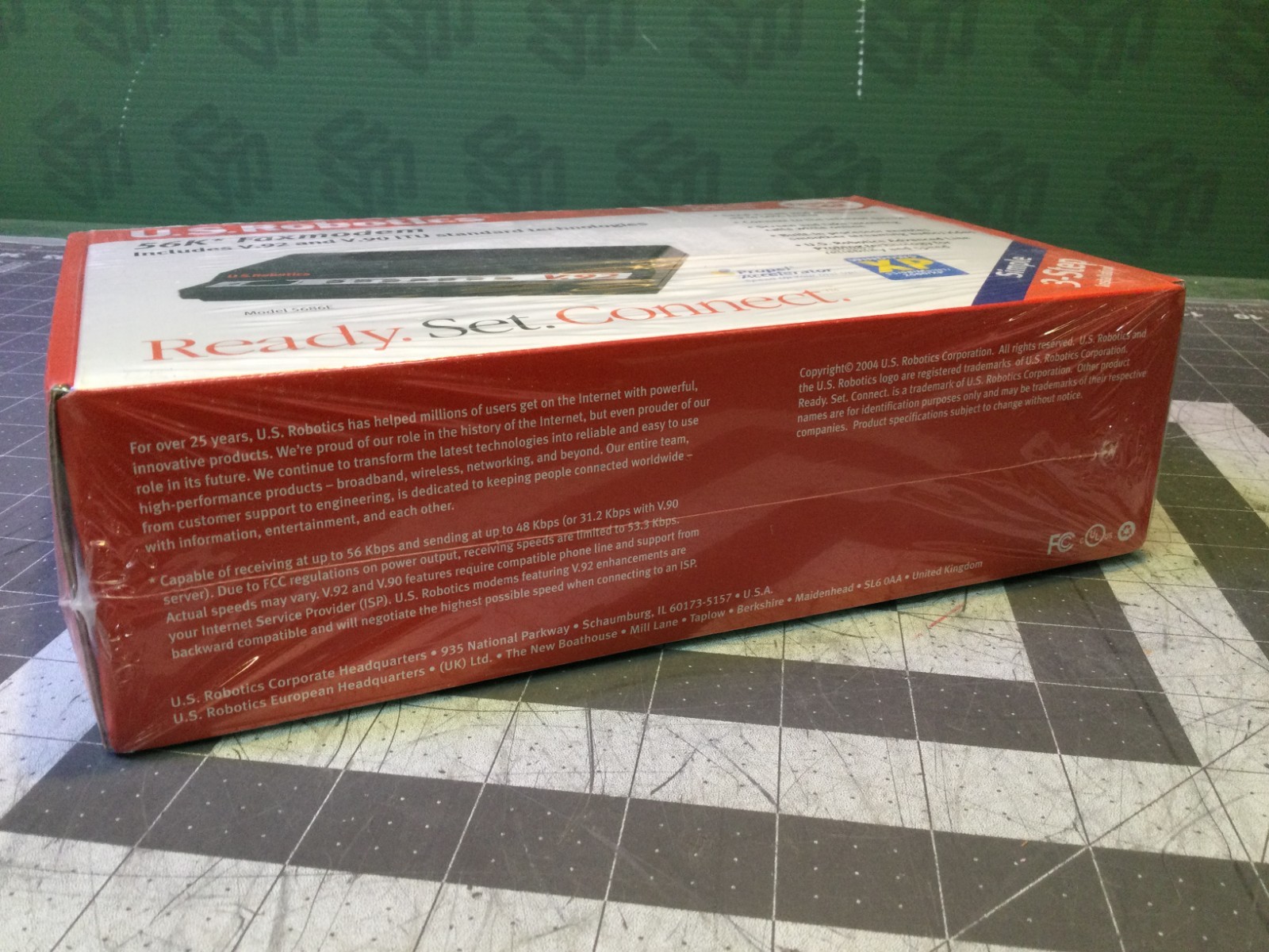 U.S. Robotics USR5686E 56K V.92 External Serial Faxmodem New Sealed Box