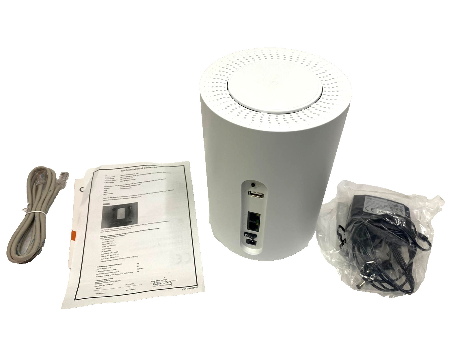 Linkem WLTFGT-145CN 4G LTE WiFi Modem Router 2 LAN Ports White