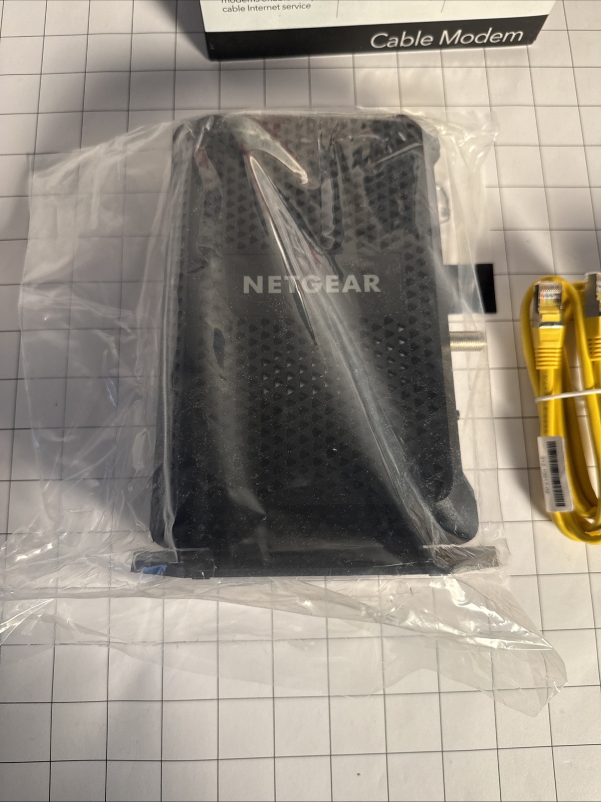 netgear cm1000-1aznas nighthawk docsis 3.1 cable modem
