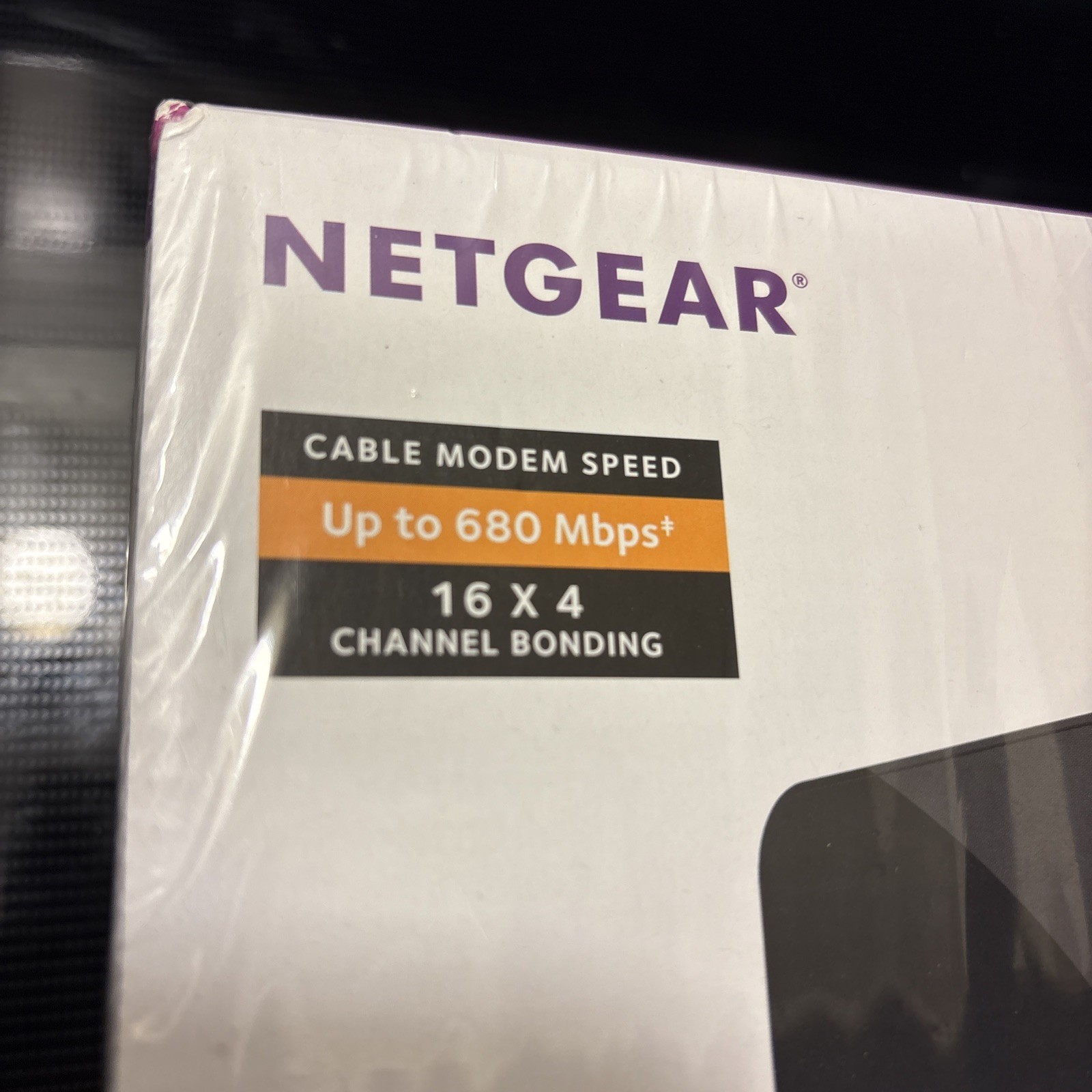 NETGEAR CM500 (CM500100NAS) 680 Mbps – Black