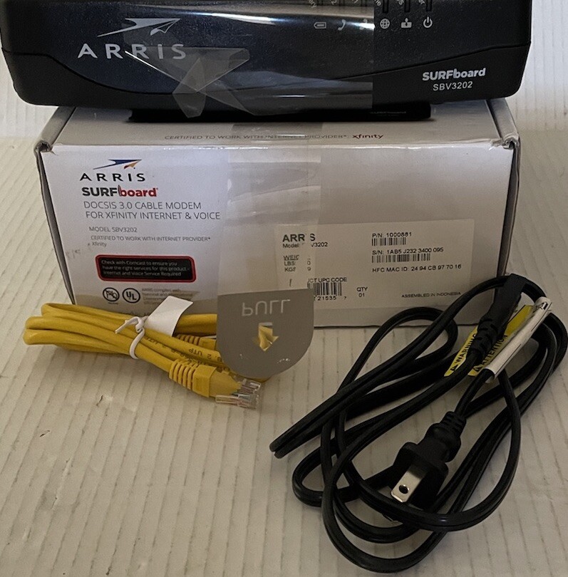 Arris Surfboard DOCSIS 3.0 Cable Modem SBV3202
