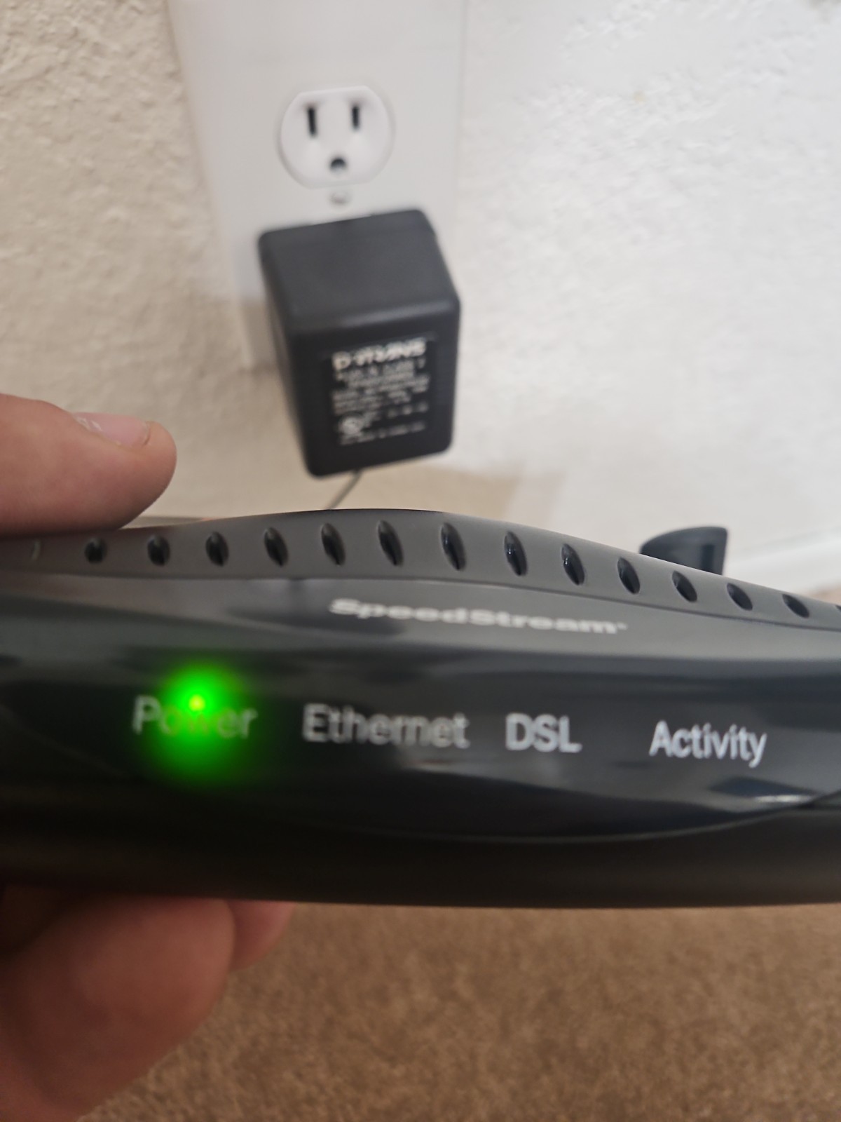 Speedstream DSL Modem 5100 with AC Power Supply Adapter Tested/ Working