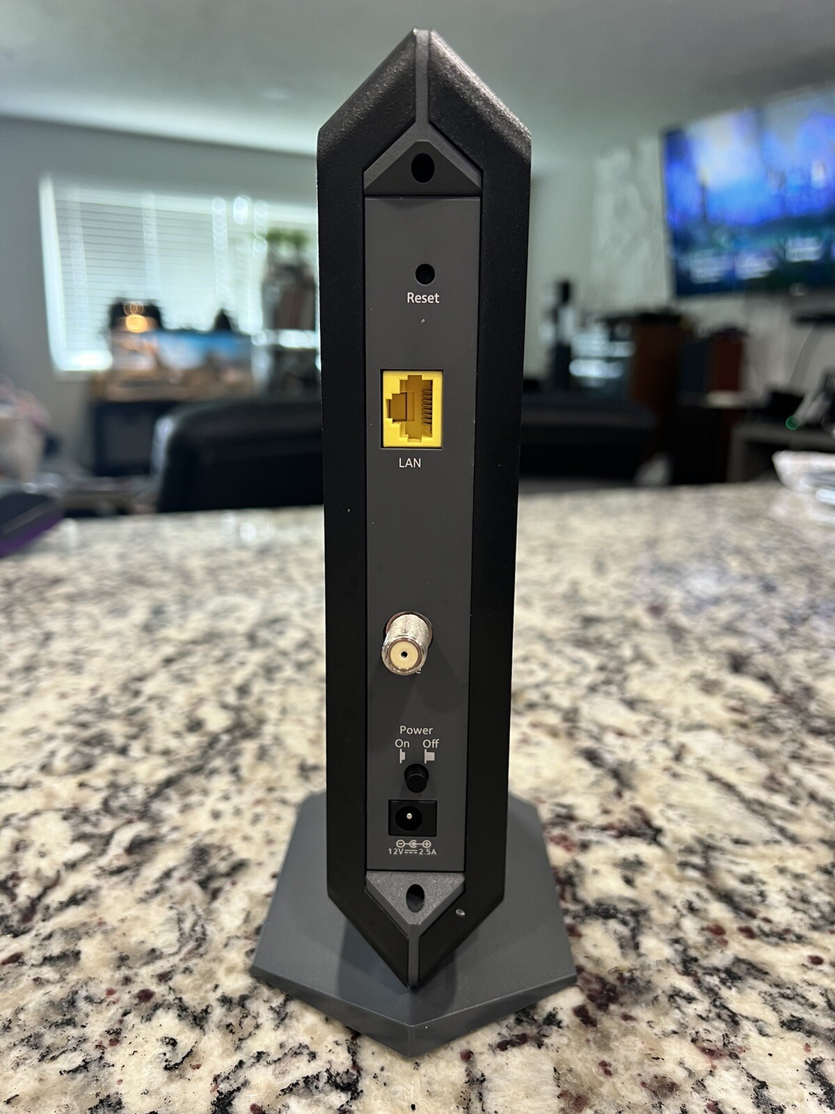 NETGEAR CM1000 DOCSIS 3.1 Cable Modem (CM1000-1AZNAS) W/ Power Cable