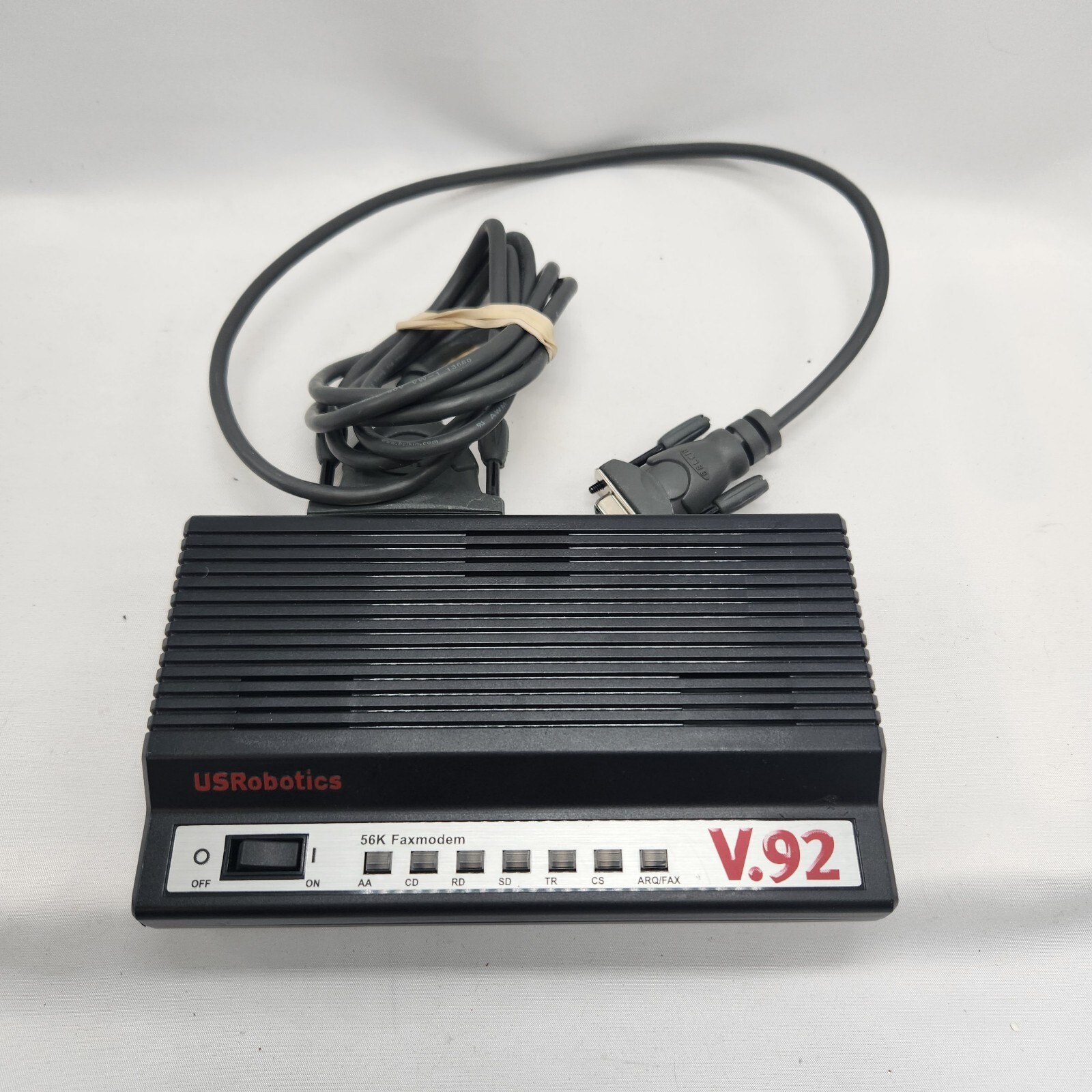 US Robotics V.92 External Modem no power cord