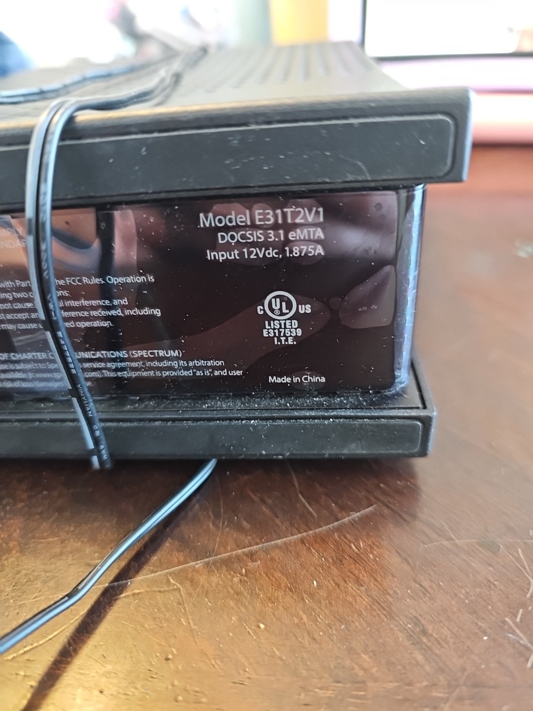 Spectrum PC 2.0 Advanced Voice Modem (E31T2V1)