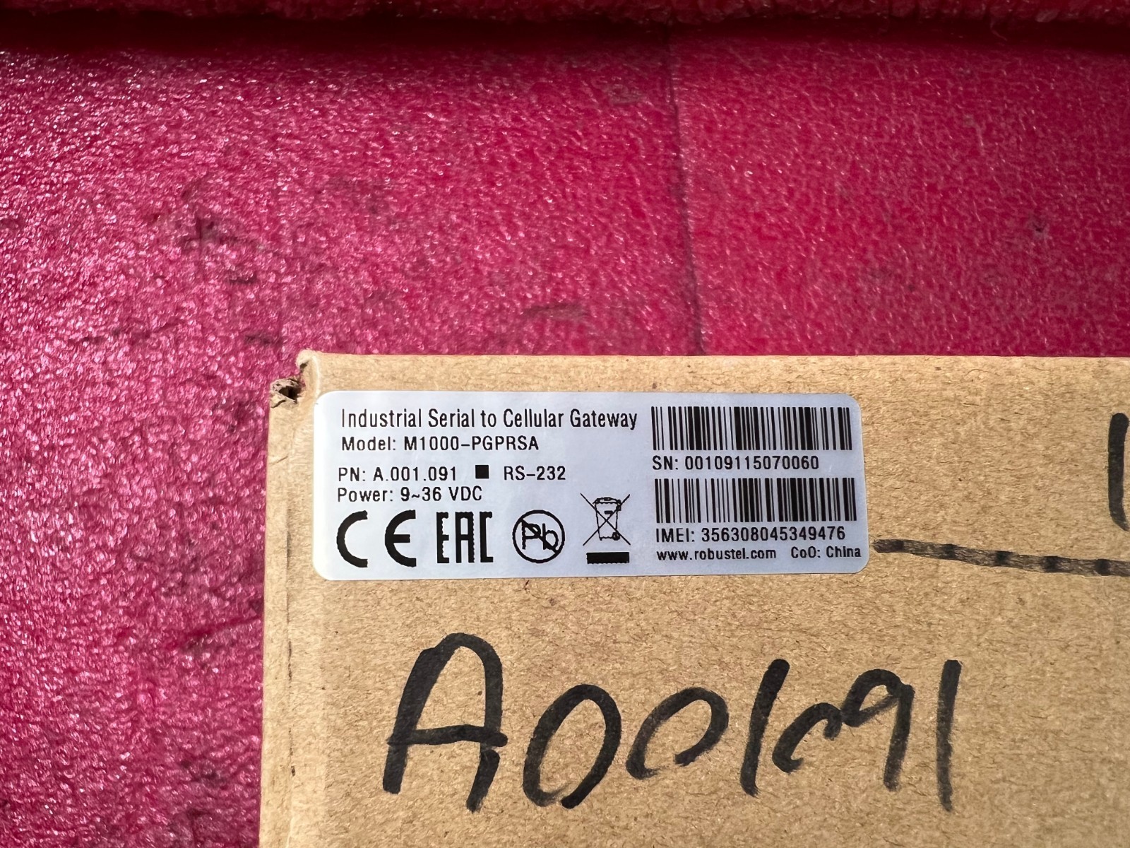 M1000-PGPRSA ROBUSTEL M1000 PRO SMART CELLULER MODEM