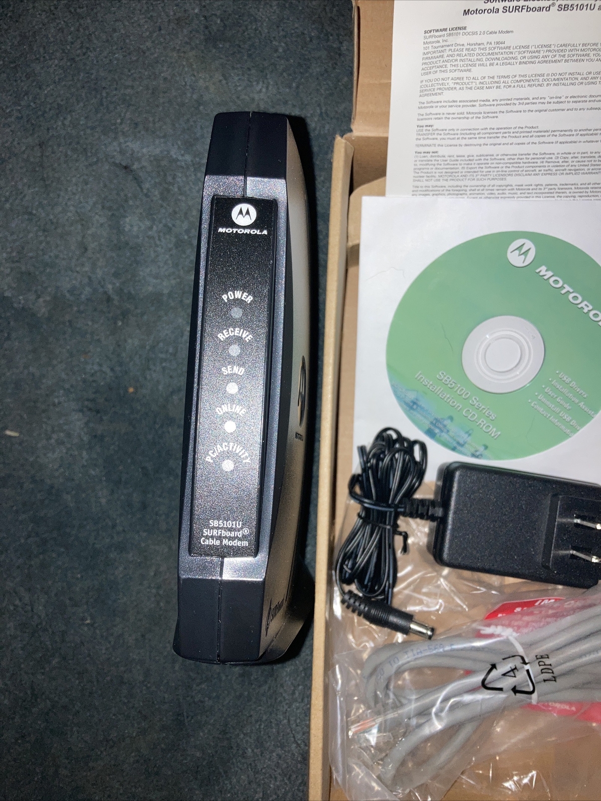 Motorola SURFboard SB5101 (SB515290-087-00) 38 Mbps