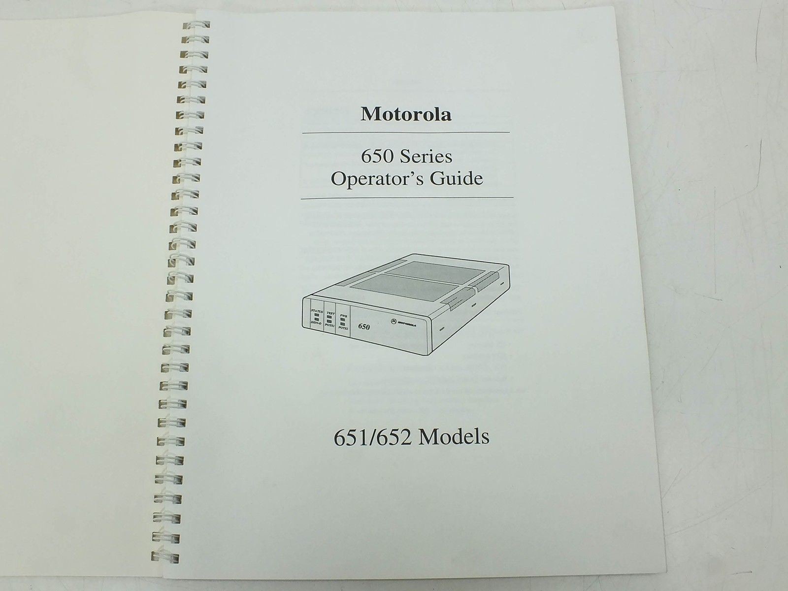 Motorola 650 ISDN Modem in Box with Power Supply and Cable