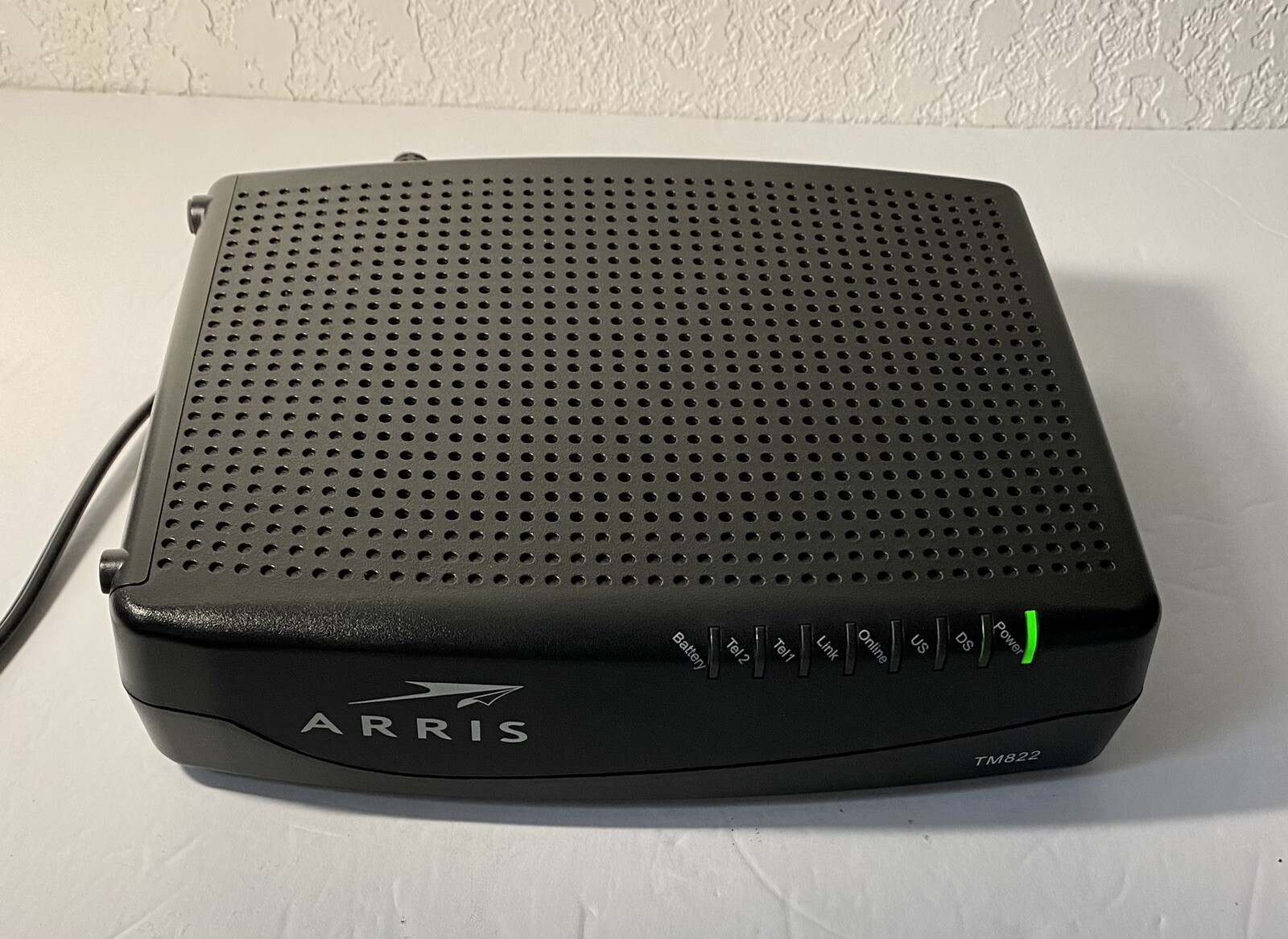ARRIS Touchstone TM822G DOCSIS 3.0 VoIP Telephony Cable Modem Optimum Black