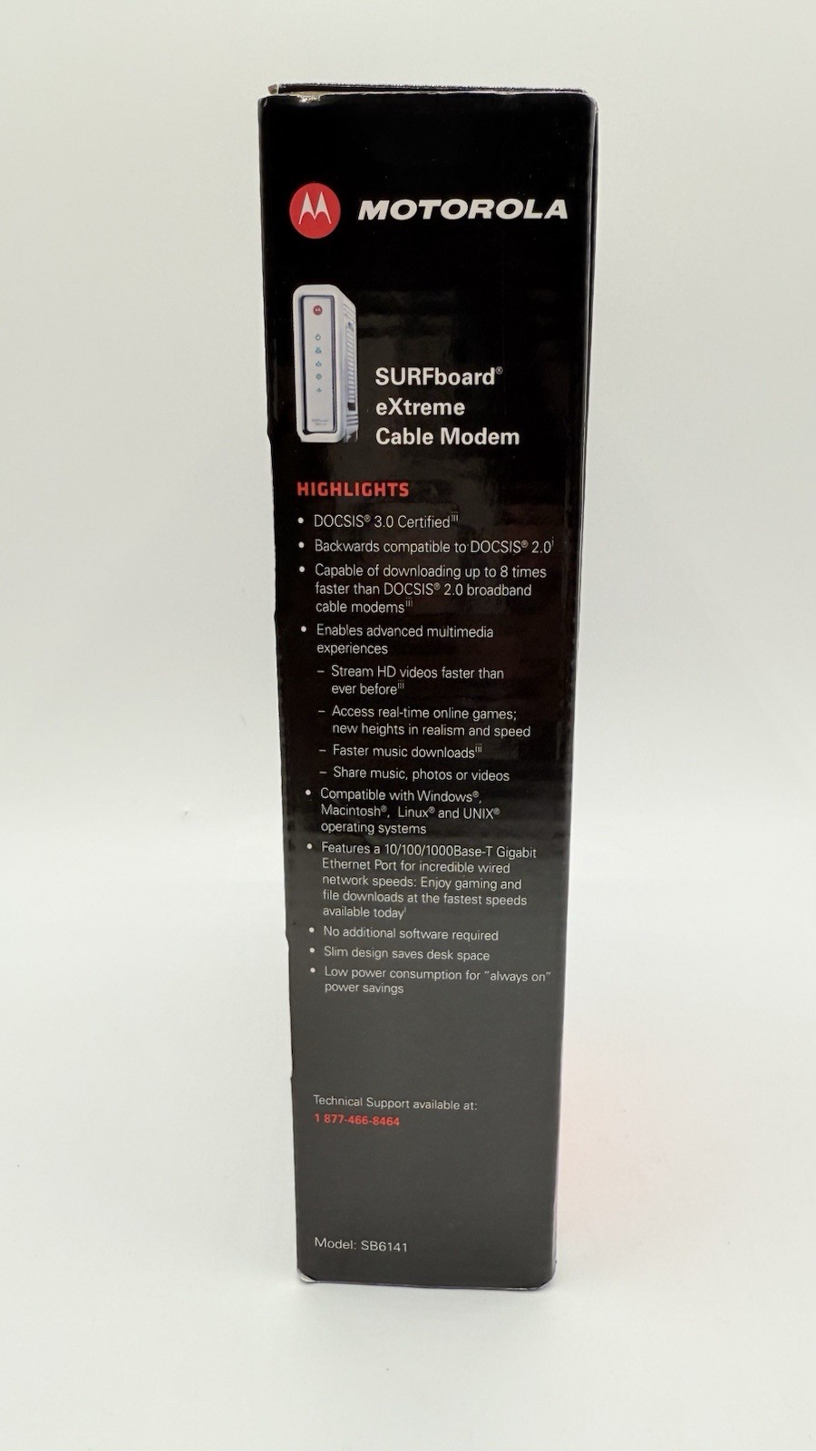 Cable Modem Motorola SURFboard Extreme SB6141 Docsis 3.0 Tested