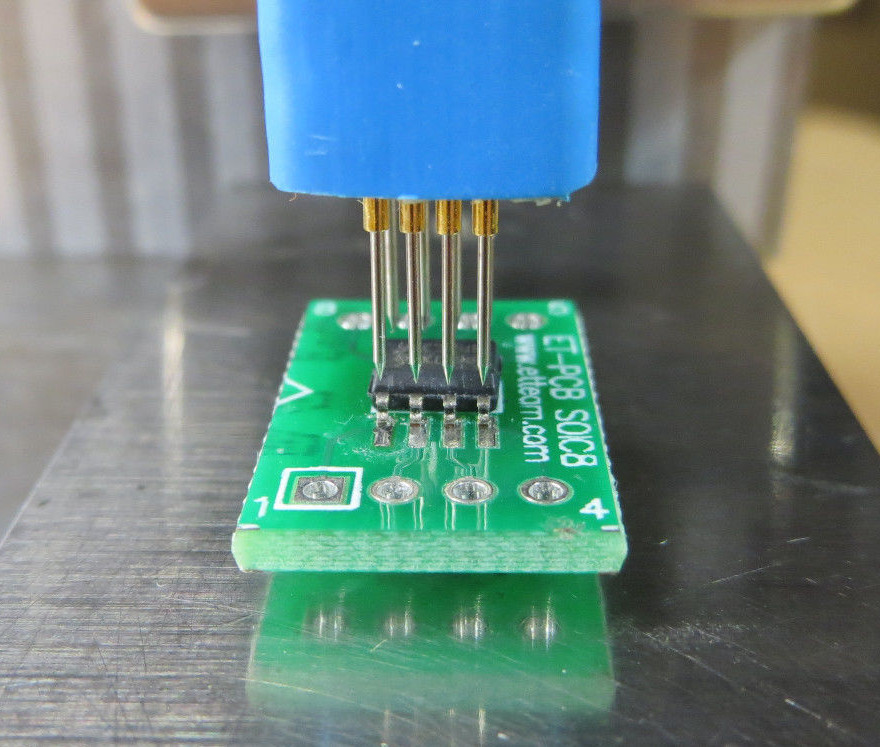 SOIC 8 Spring Loaded Pogo Pin Adapter – Jtag DIY Kit
