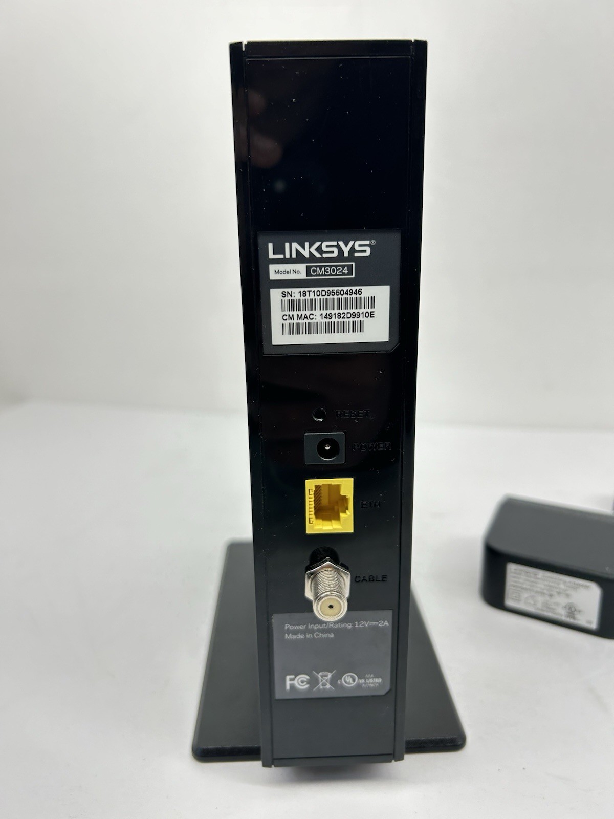 Linksys CM3024 DOCSIS 3.0 24×8 Cable Modem 960 Mbps Black Xfinity Cox Charter