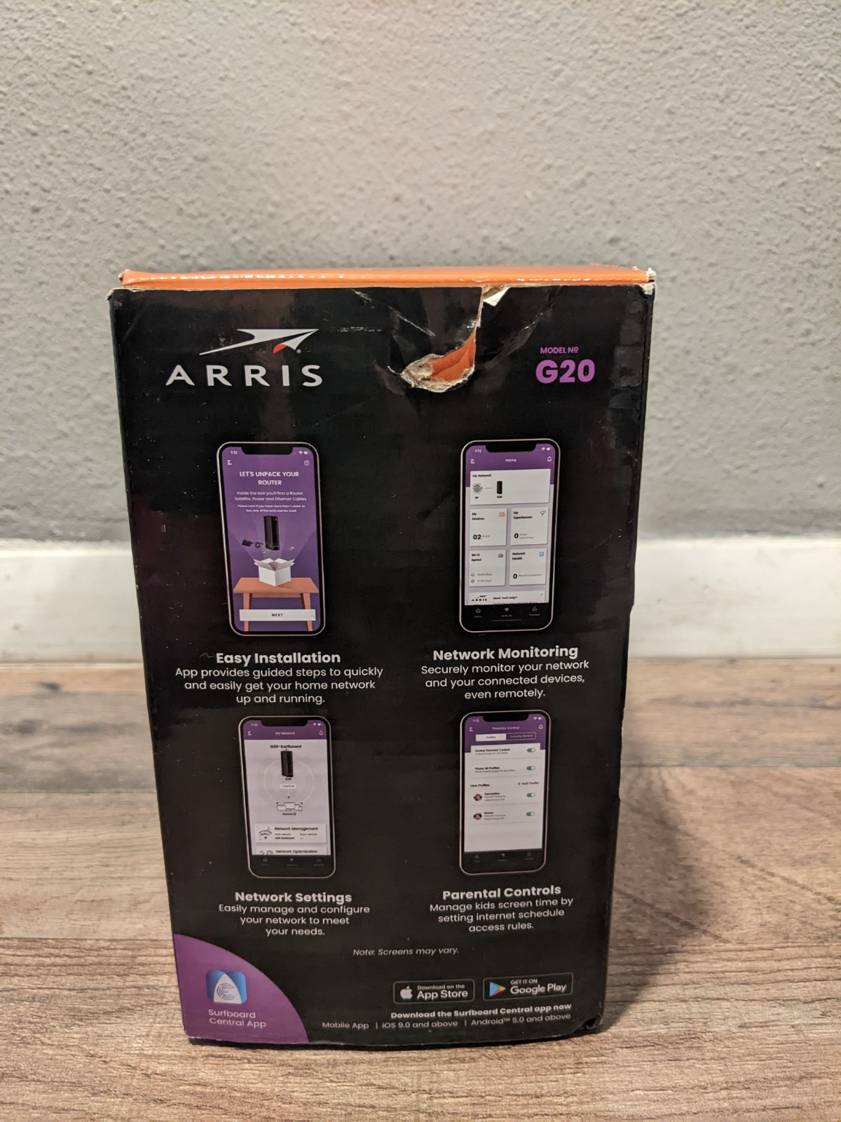 ARRIS G20 DOCSIS 3.1 Cable Modem & AX3000 WiFi 6 Router +WrtyThru 2/20/27+TESTED