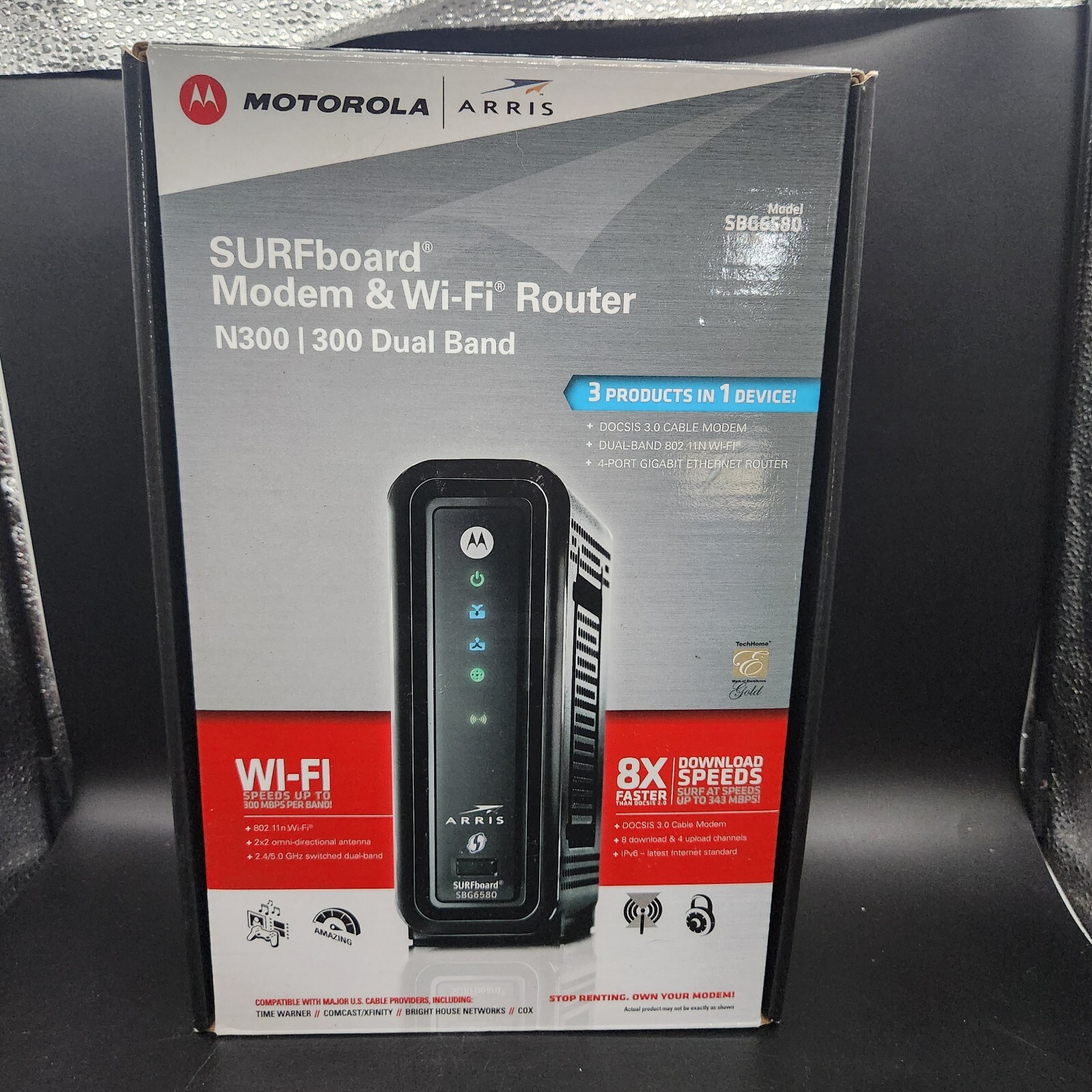 Motorola SBG6580 DOCSIS 3.0 Modem Router Comcast Xfinity