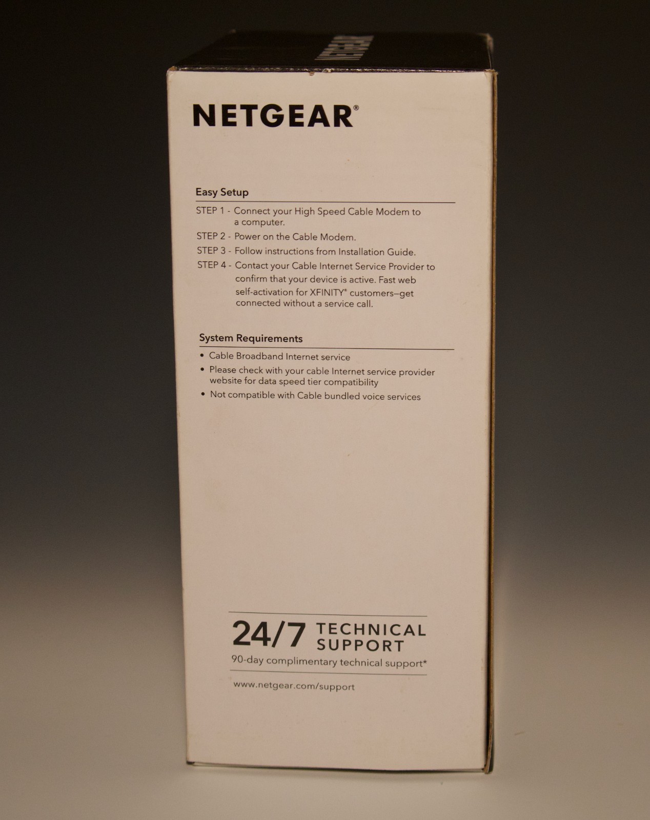 netgear cm500 high speed cable modem