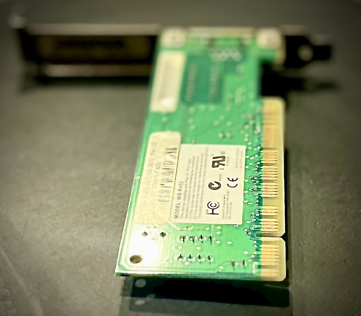 HP PC DOS Windows WS-R452 Vintage PCI 10 – 100 Ethernet Network Card Box Tested