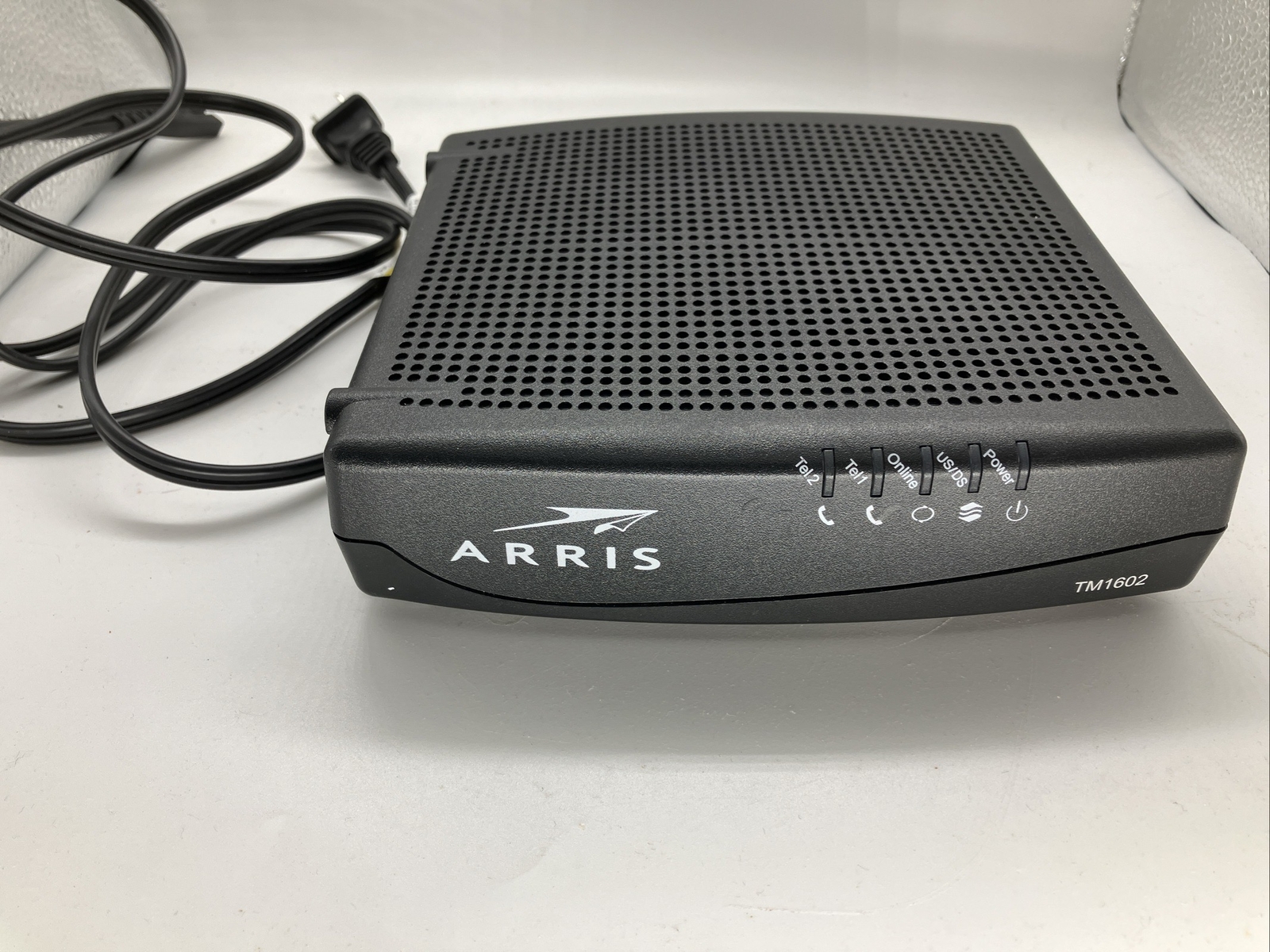 ARRIS Touchstone TM1602A Cable Vision Optimum Online Cable Modem DOCSIS 3.0
