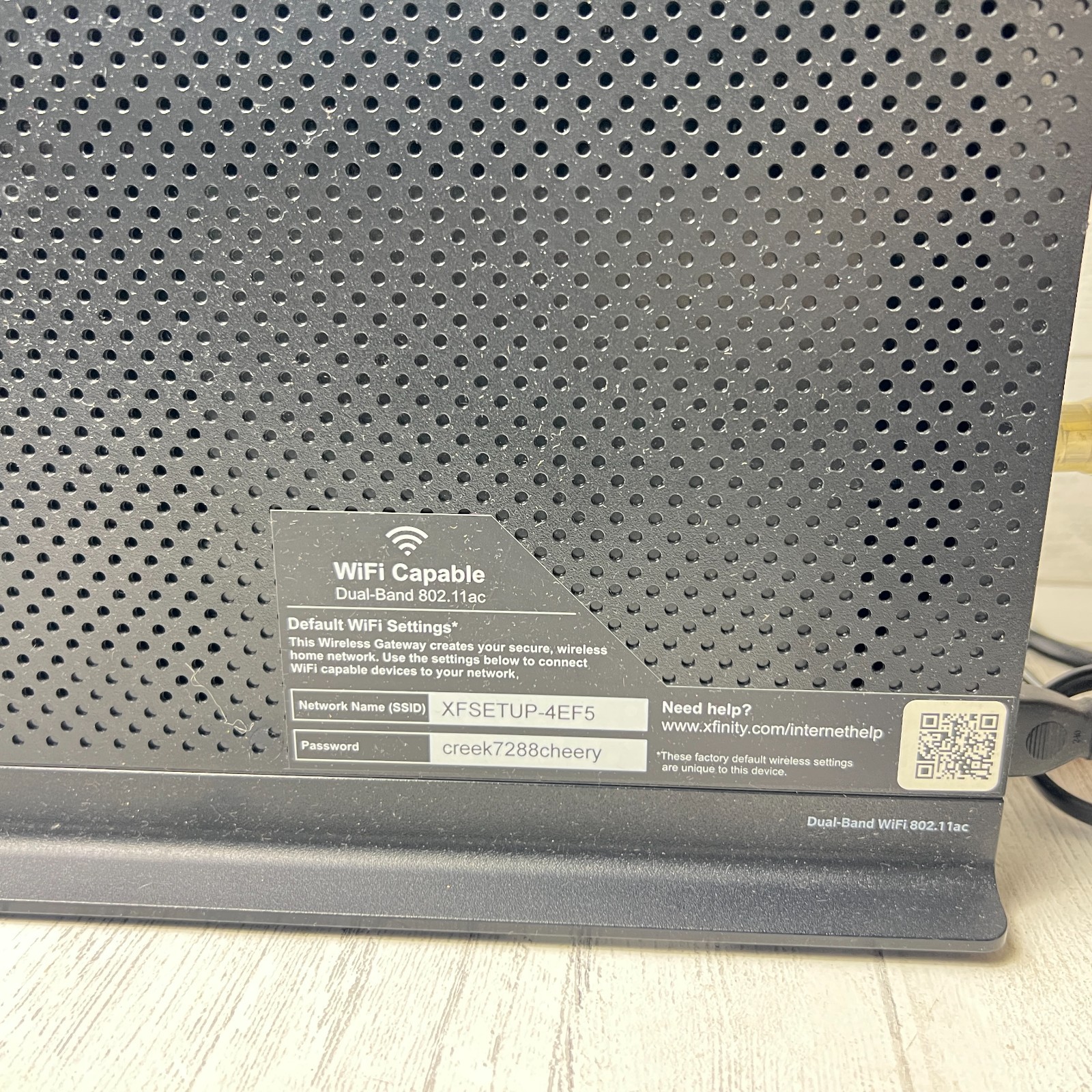 Xfinity Prepaid Internet Starter Kit ARRIS TG1682G DUEL BAND WI-FI Modem