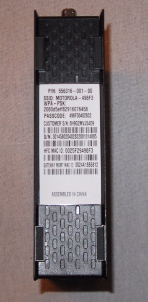Motorola SURFboard (SBG901) 30.72 Mbps Modem, Tested, Works, Comes with Cables