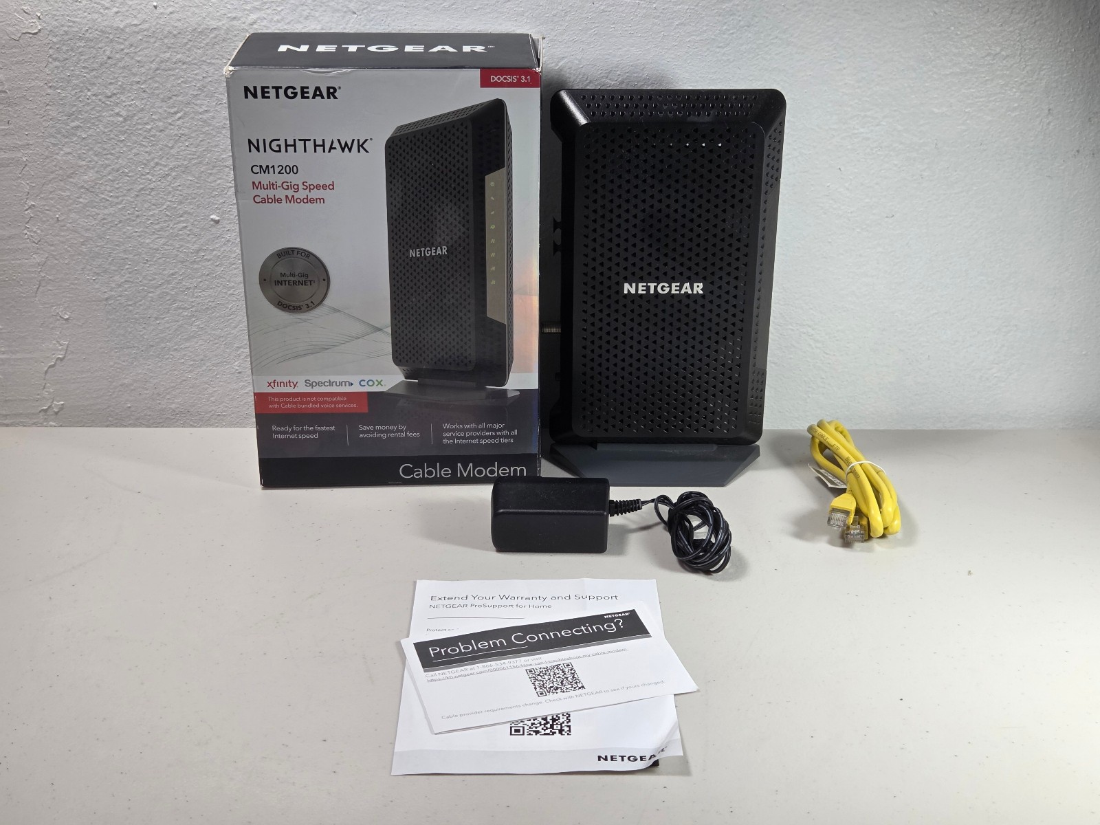 Netgear Nighthawk CM1200 Multi-Gig Speed Cable Modem