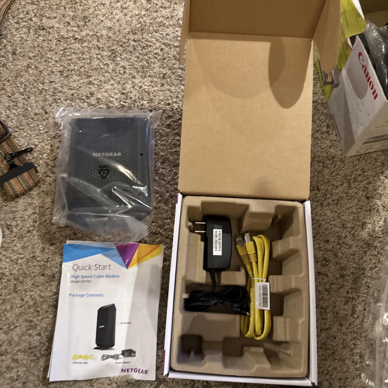 NETGEAR CM700 DOCSIS 3.0 Cable Modem 32×8 for Xfinity, Spectrum, Cox 1.4gbps