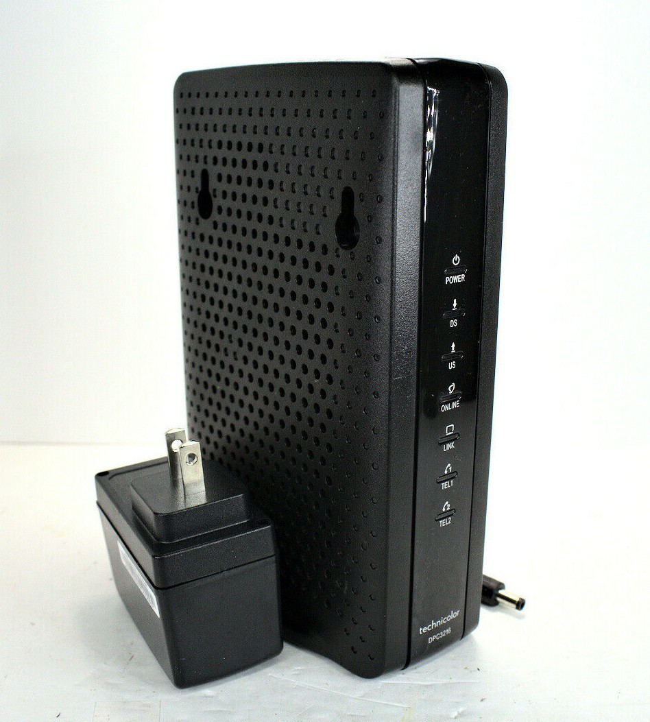 Technicolor/Cisco DPC3216 DOCSIS 3.0 16×4 Cable Modem w/ Power Adapter