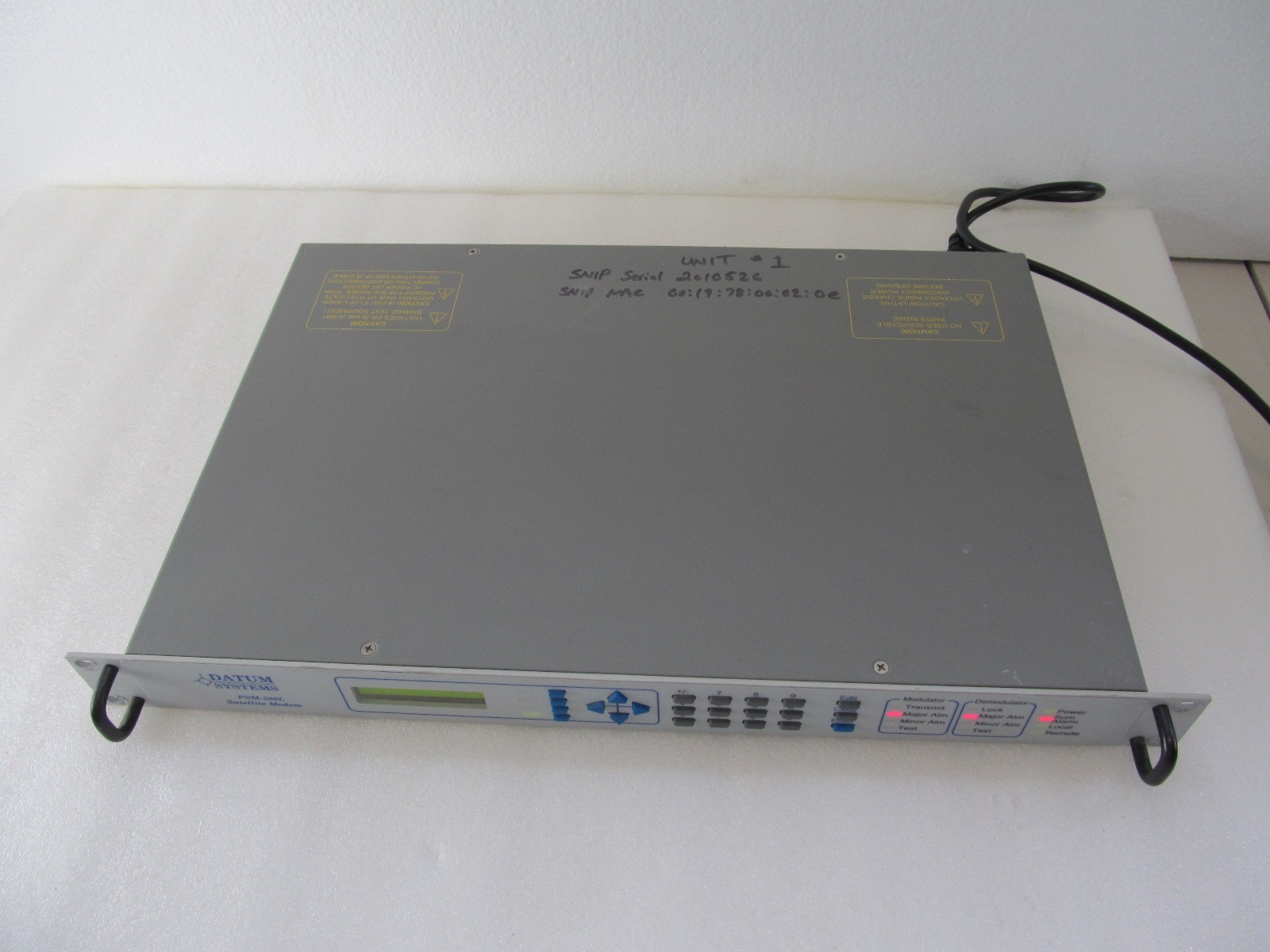 DATUM Systems PSM-500L Satellite Modem PSM500 Series