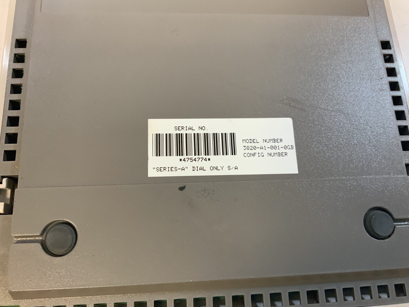 Paradyne Comsphere 3820 3820-A1-001 Dial-Up and 2-Wire Leased Line Modem RB W3B