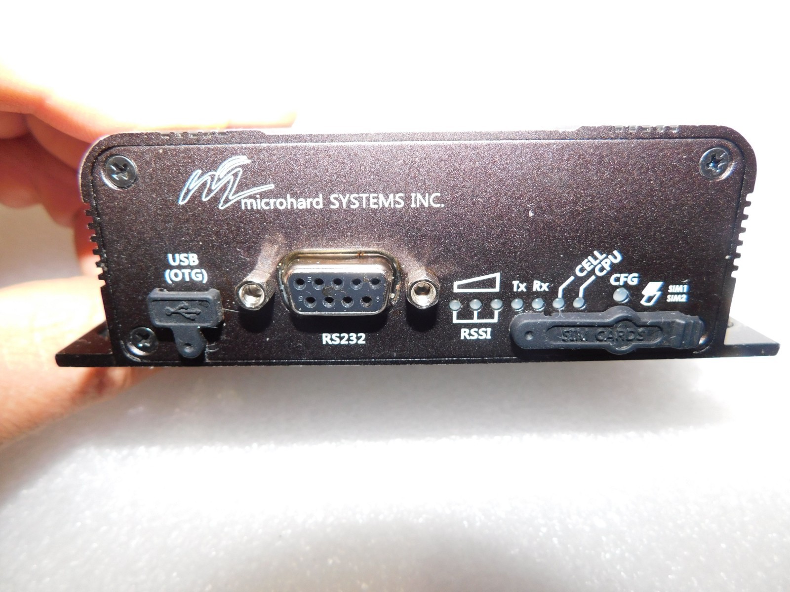 Microhard IPn4Gii-V1G 4G LTE Dual SIM Dual Ethernet Serial USB Gateway POE