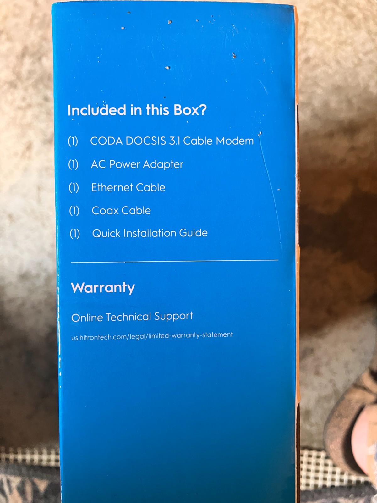 Hitron CODA DOCSIS 3.1 – Cable Internet – Xfinity, Spectrum, Cox Certified