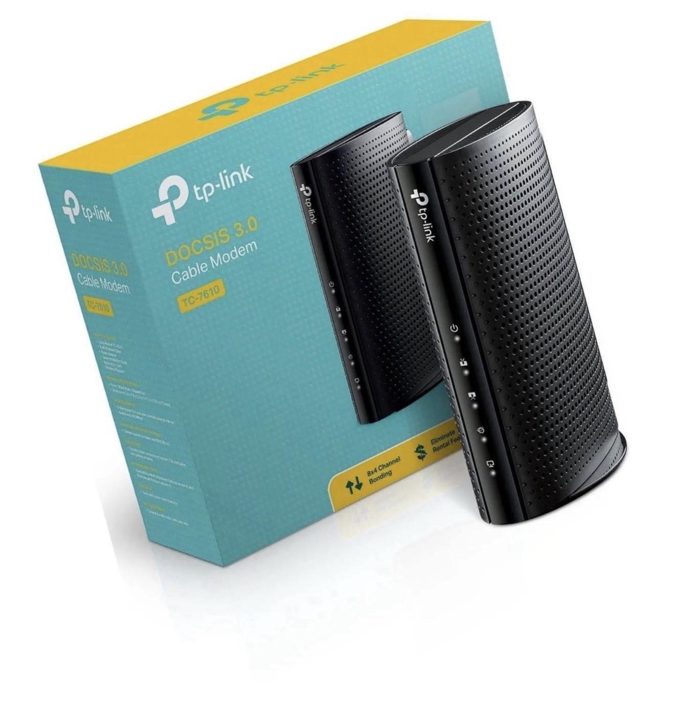 TP-Link TC-W7960 DOCSIS 3.0 Cable Modem Router Combo | 8×4 Channel Bonding #R5