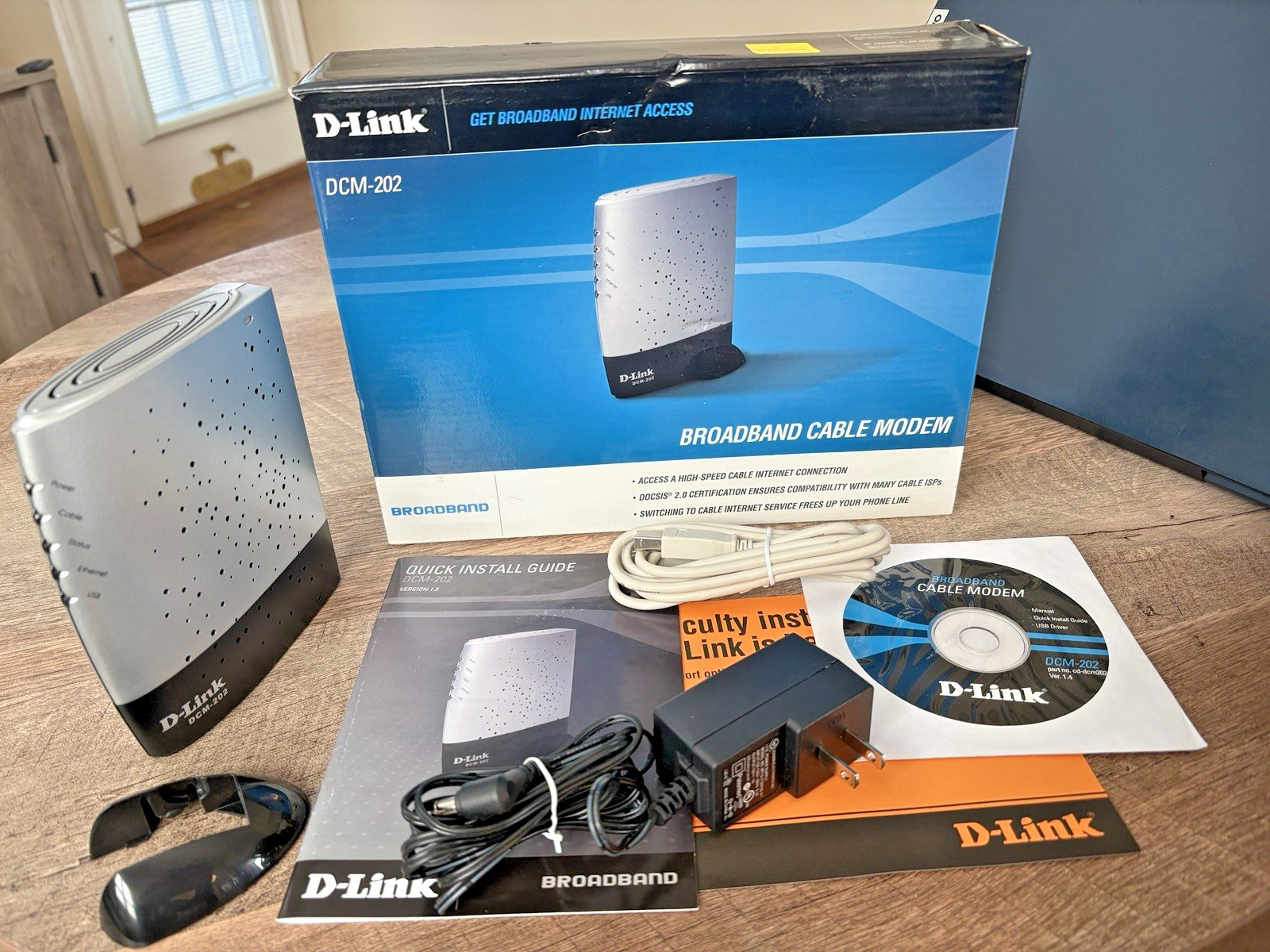 D-Link DCM-202 Broadband Cable Modem