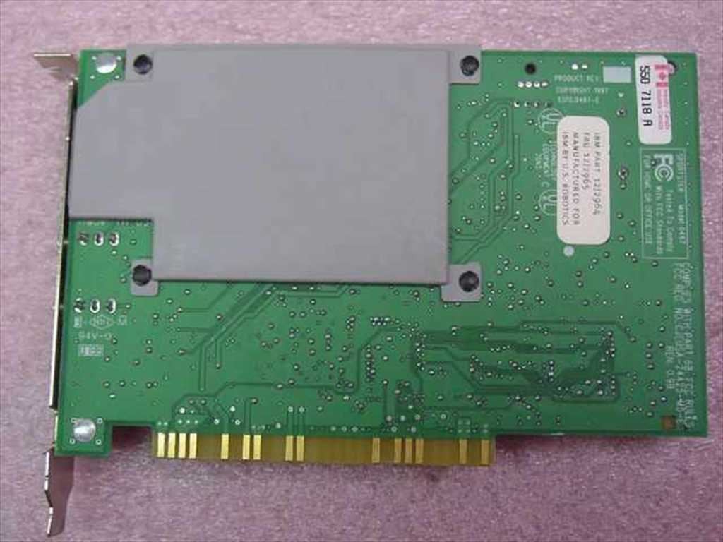 US Robotics ISA Modem Card 12J2964