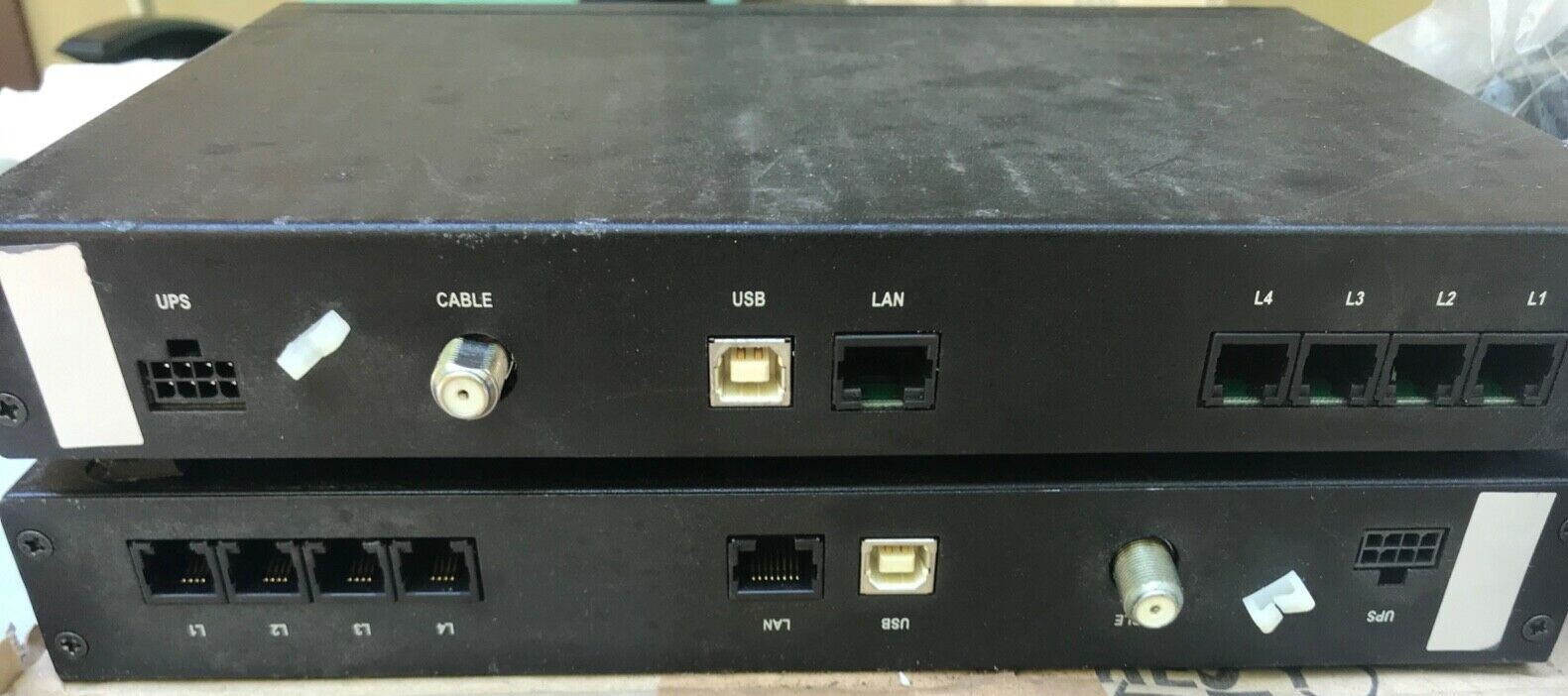 2 x Cablevision & optimum modem EMTA-3528-4e Innomedia 4 port Embedded
