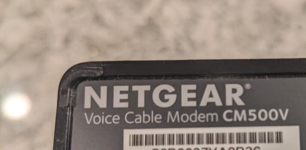 NETGEAR Cable Modem with Voice CM500V For Xfinity by Comcast Internet & Voice-