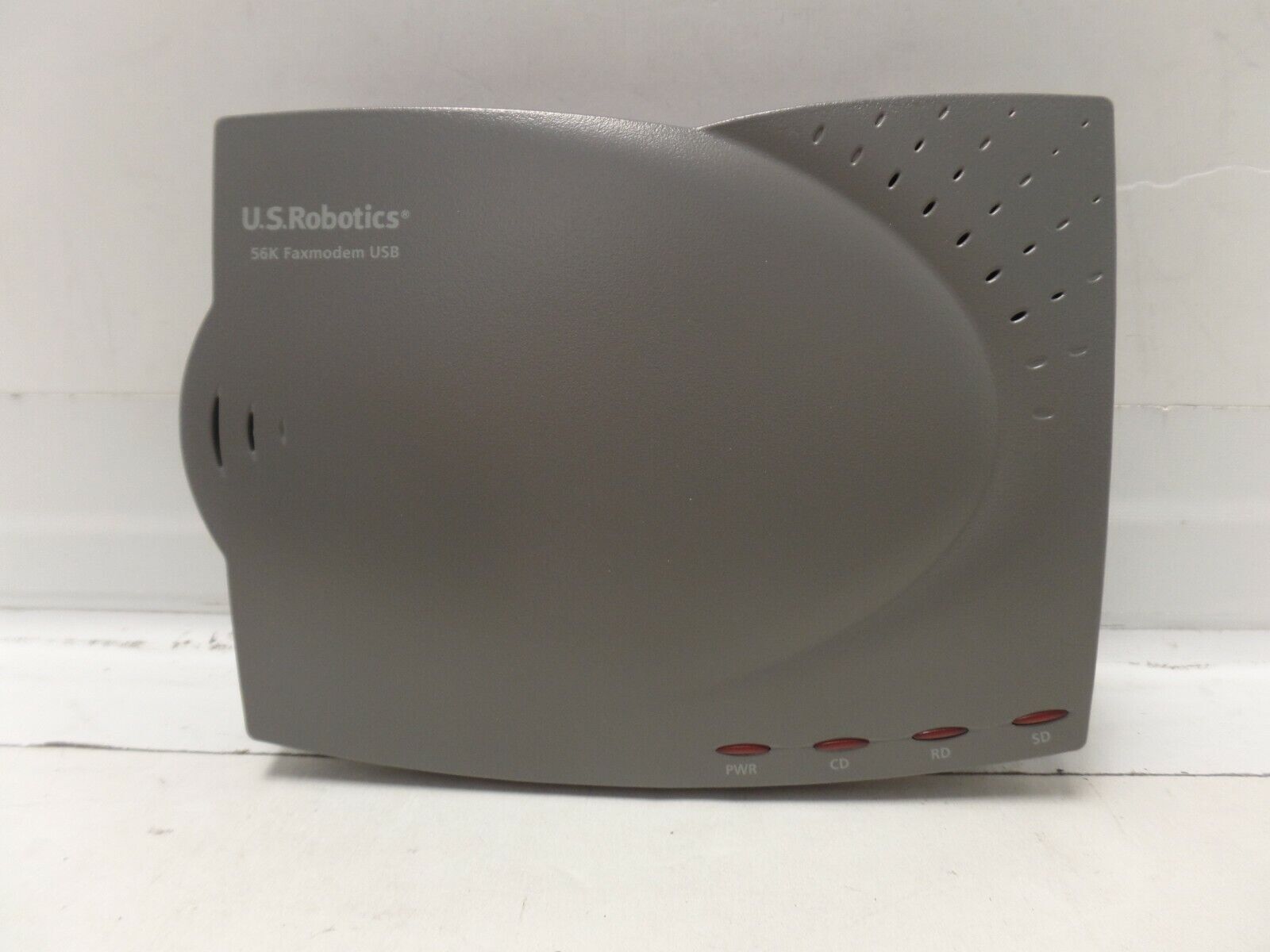 U.S. Robotics USR5633A 56K Fax Modem USB Model 5633 External Working No Cables