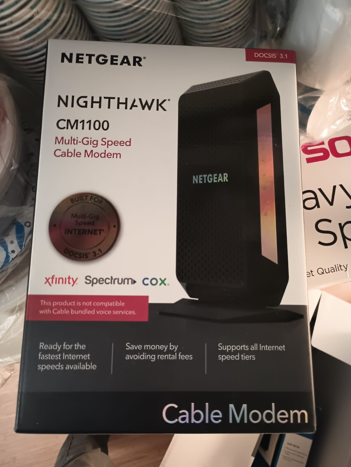 NETGEAR Nighthawk CM1100 Cable Modem