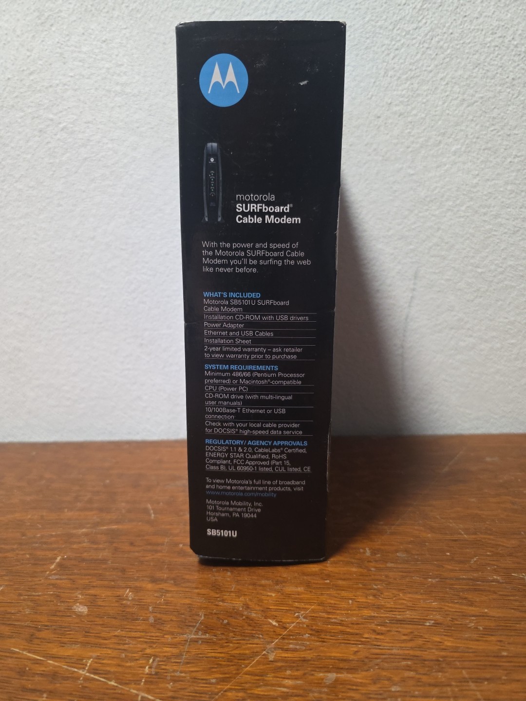 Motorola SURFboard Cable Modem SB5101U Brand New Open Box