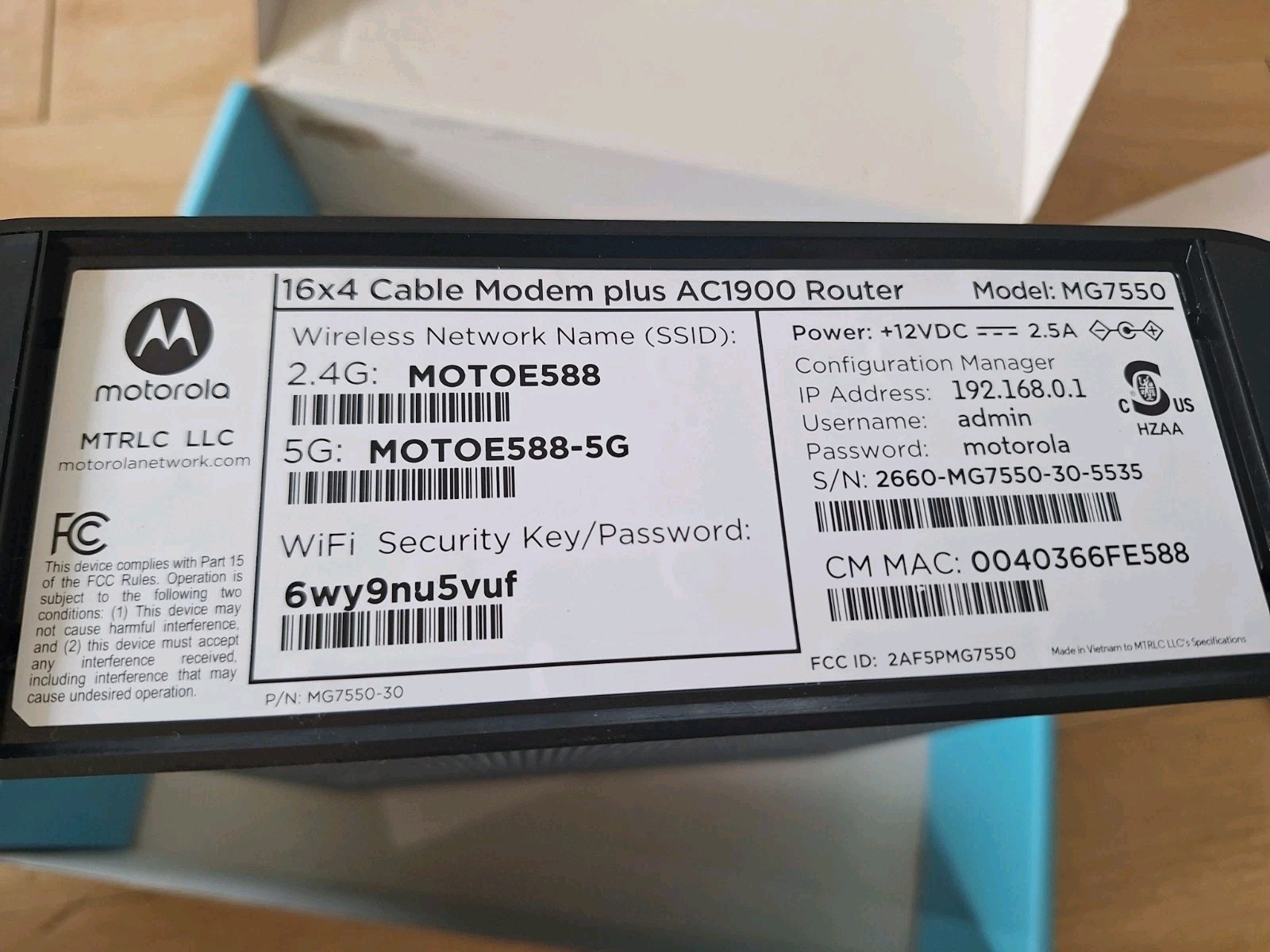Motorola MG7550 16×4 High Speed ​​Cable Modem Plus AC1900 WiFi Router Tested!