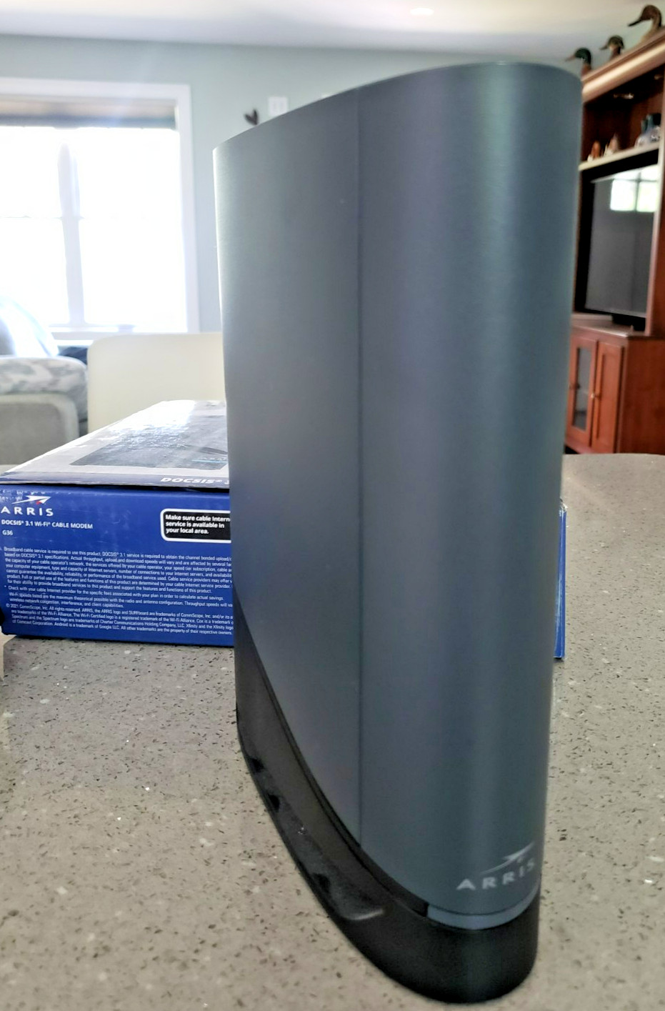 ARRIS Surfboard G36 DOCSIS 3.1 Multi-Gigabit Cable Modem & AX3000 Wi-Fi Router
