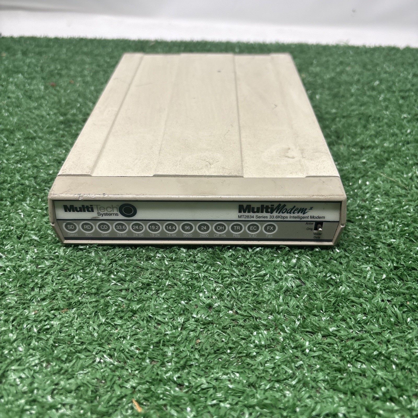 MultiTech MultiModem II MT2834BL 33.6Kbps Intelligent Modem No Cords