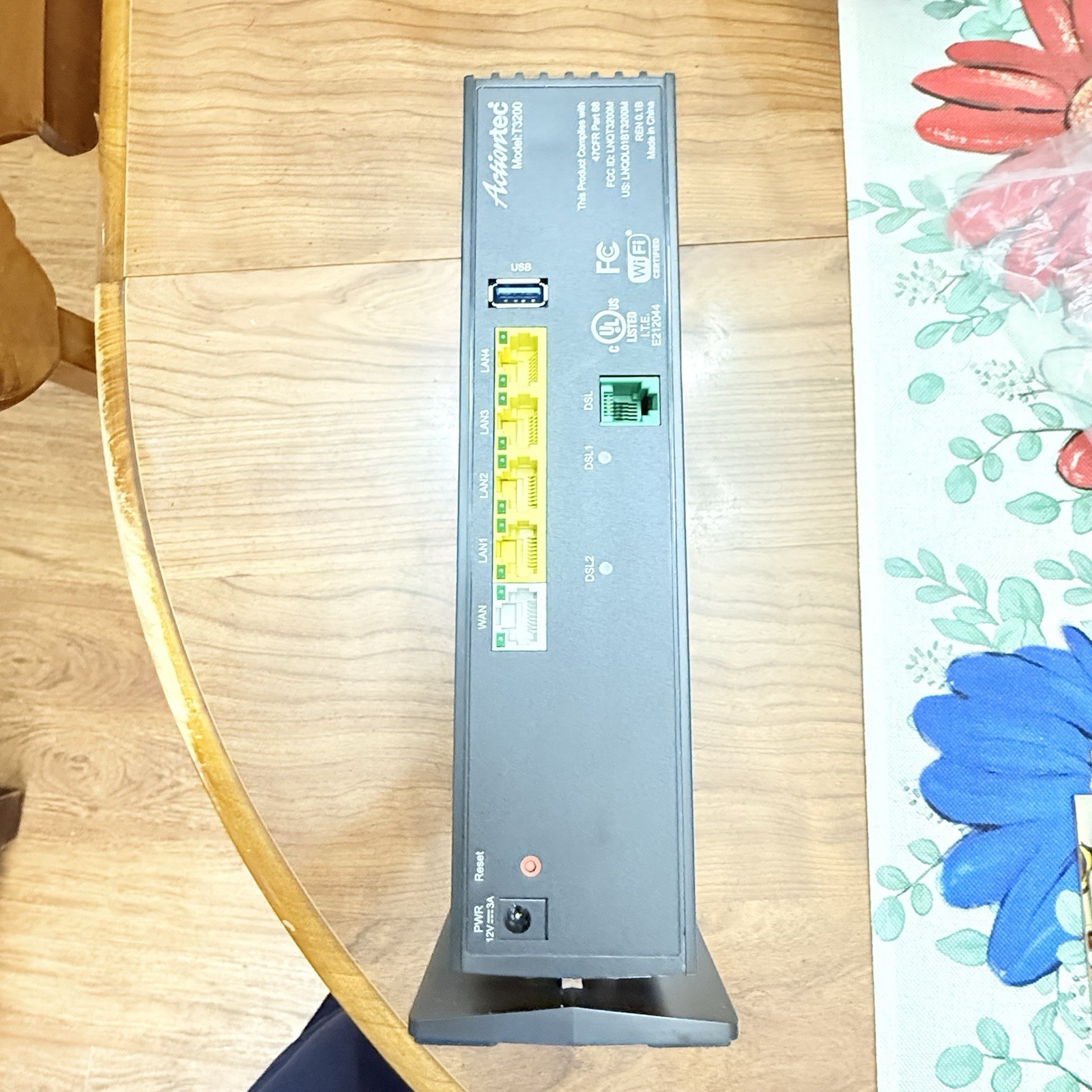 Actiontec Kinetic Windstream T3200 WiFi Modem NO CORDS